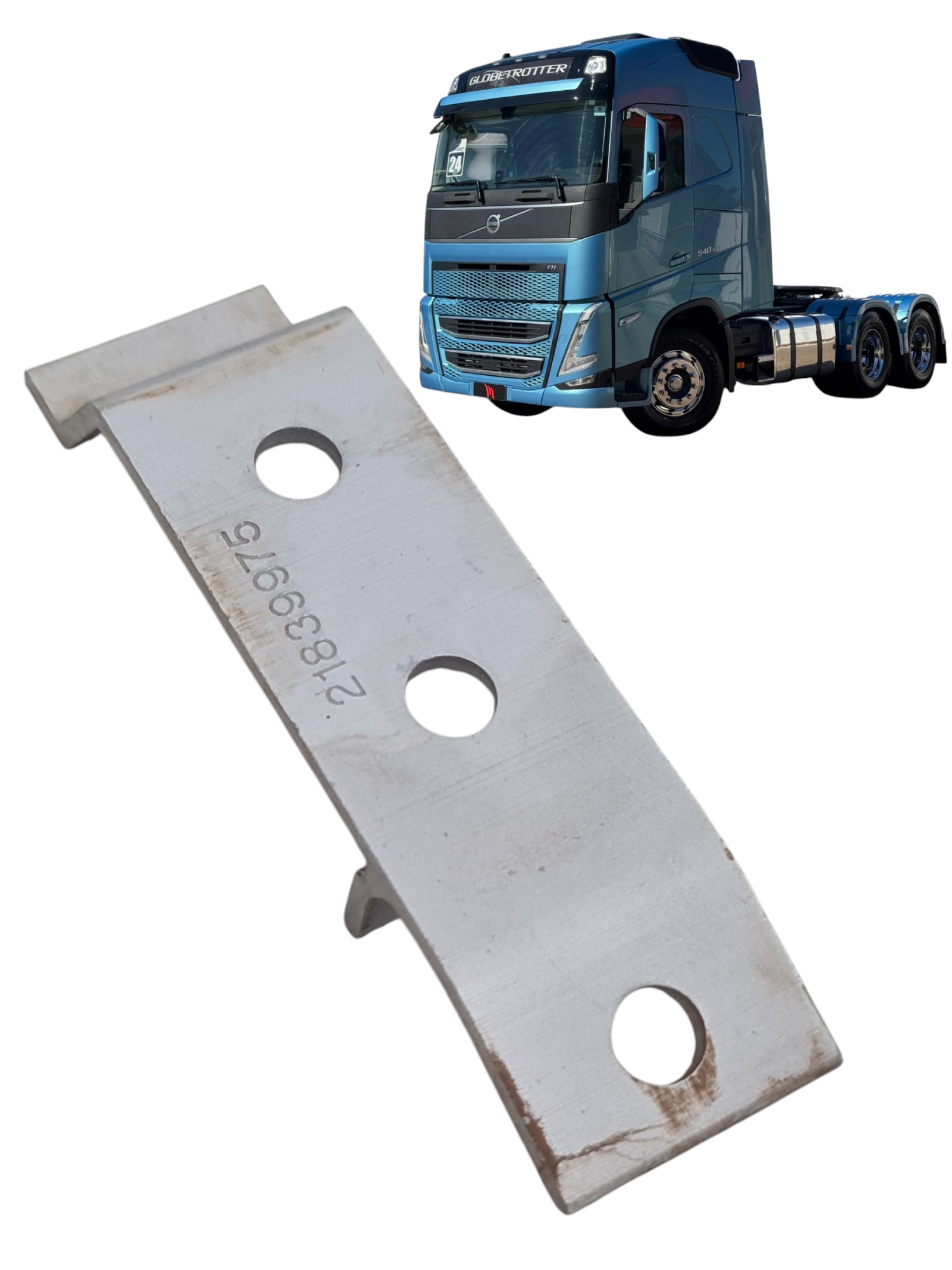 Suporte mangueira espiral ligaçao Volvo FH540 2024 21839975