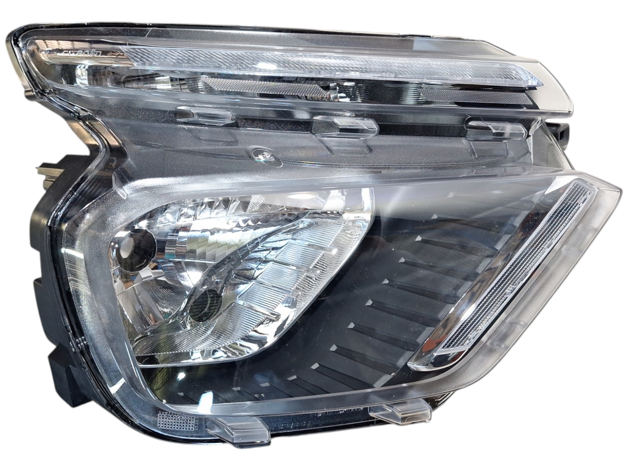 farol dianteiro direito citroen C3 2022 2024 2100286 detalhe