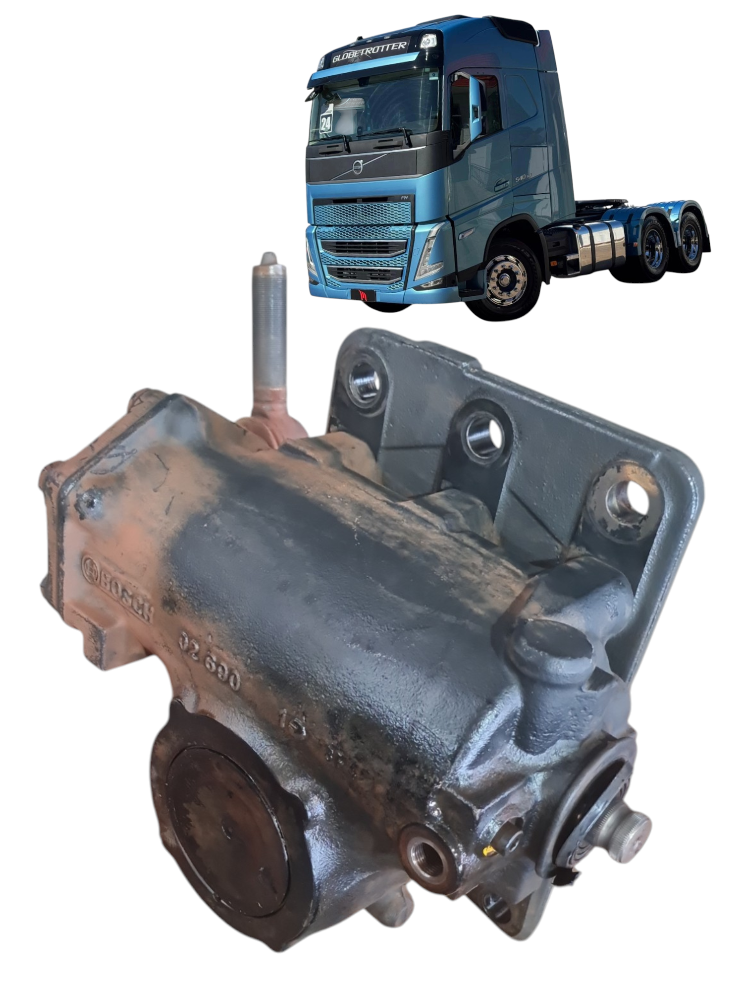 Caixa de direçao hidraulica Volvo FH 540 ano 2024 22853310