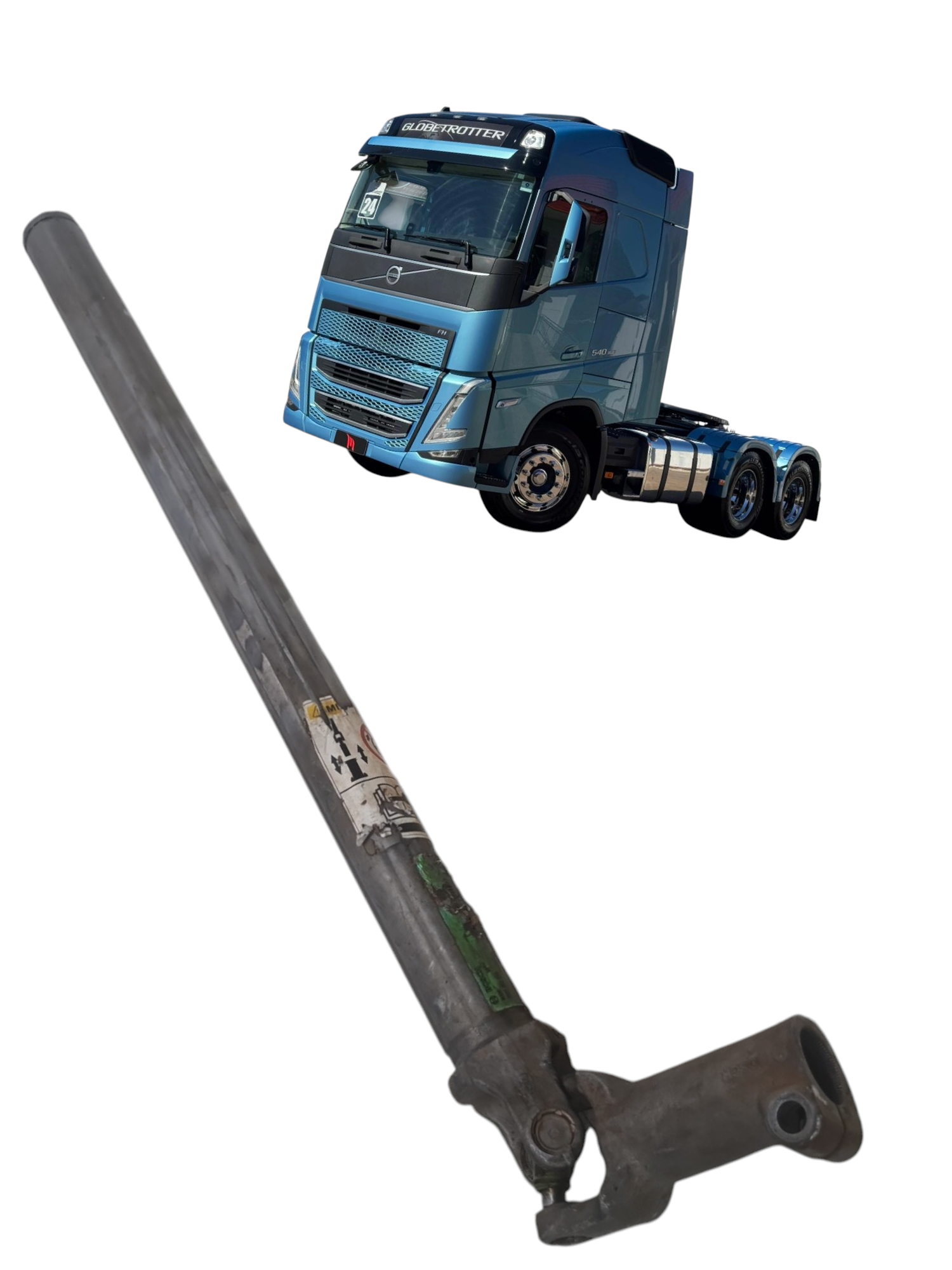 Alavanca articulada para basculante cabine Volvo FH540 2024