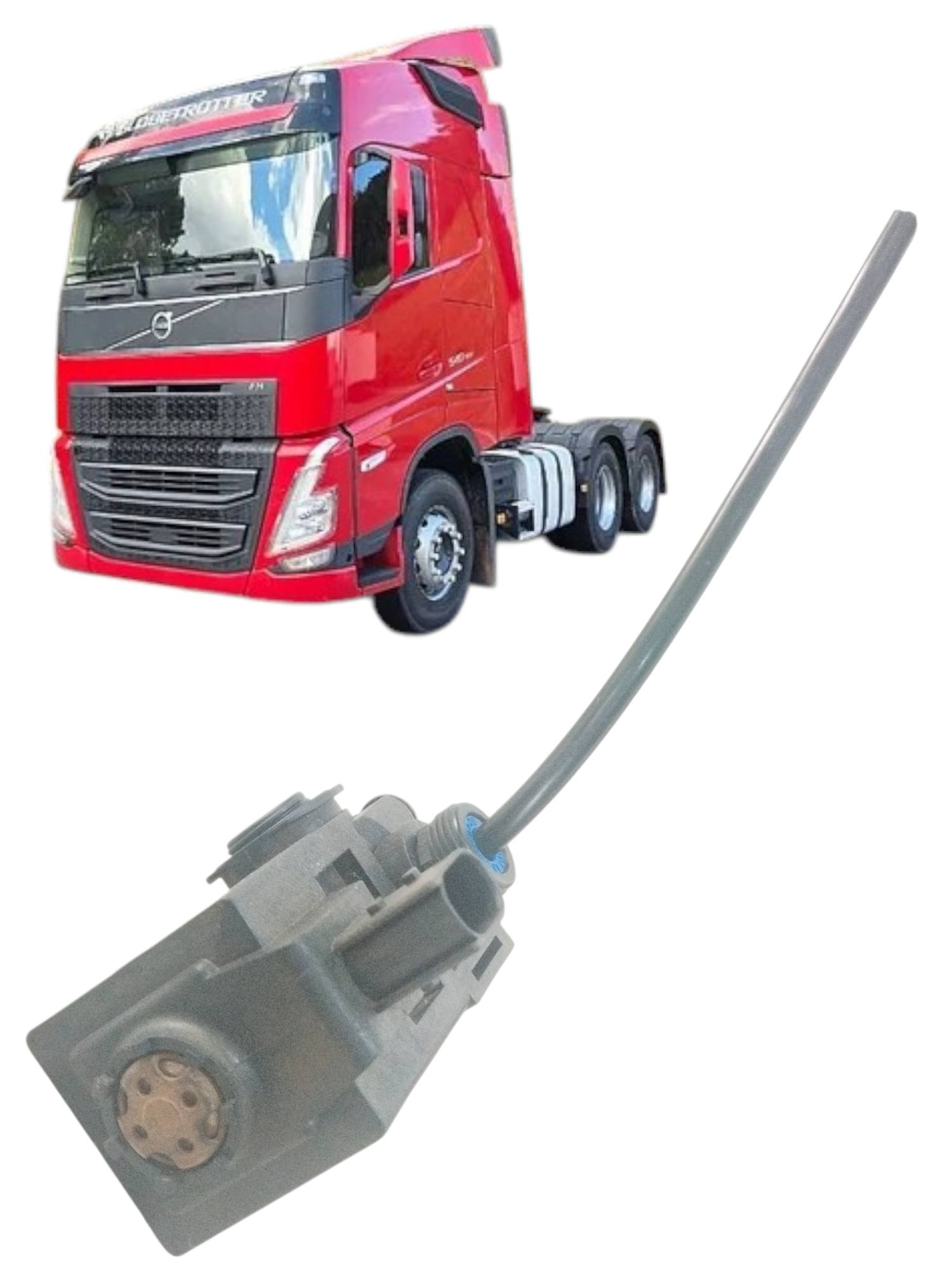 Valvula solenoide 3 2 vias   Volvo FH540 ano 2024 original