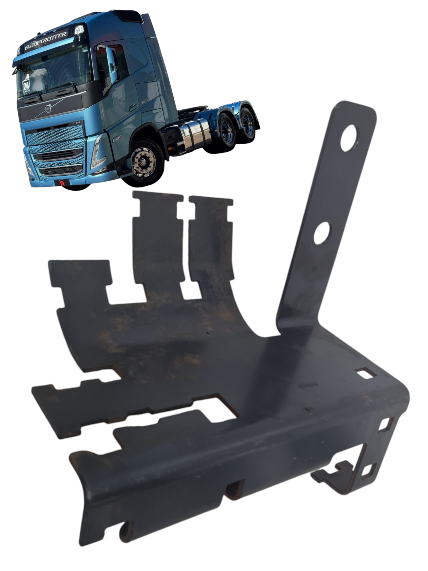 Suporte interno tubulaçoes Arla32 Volvo fh 540 2024 21389988