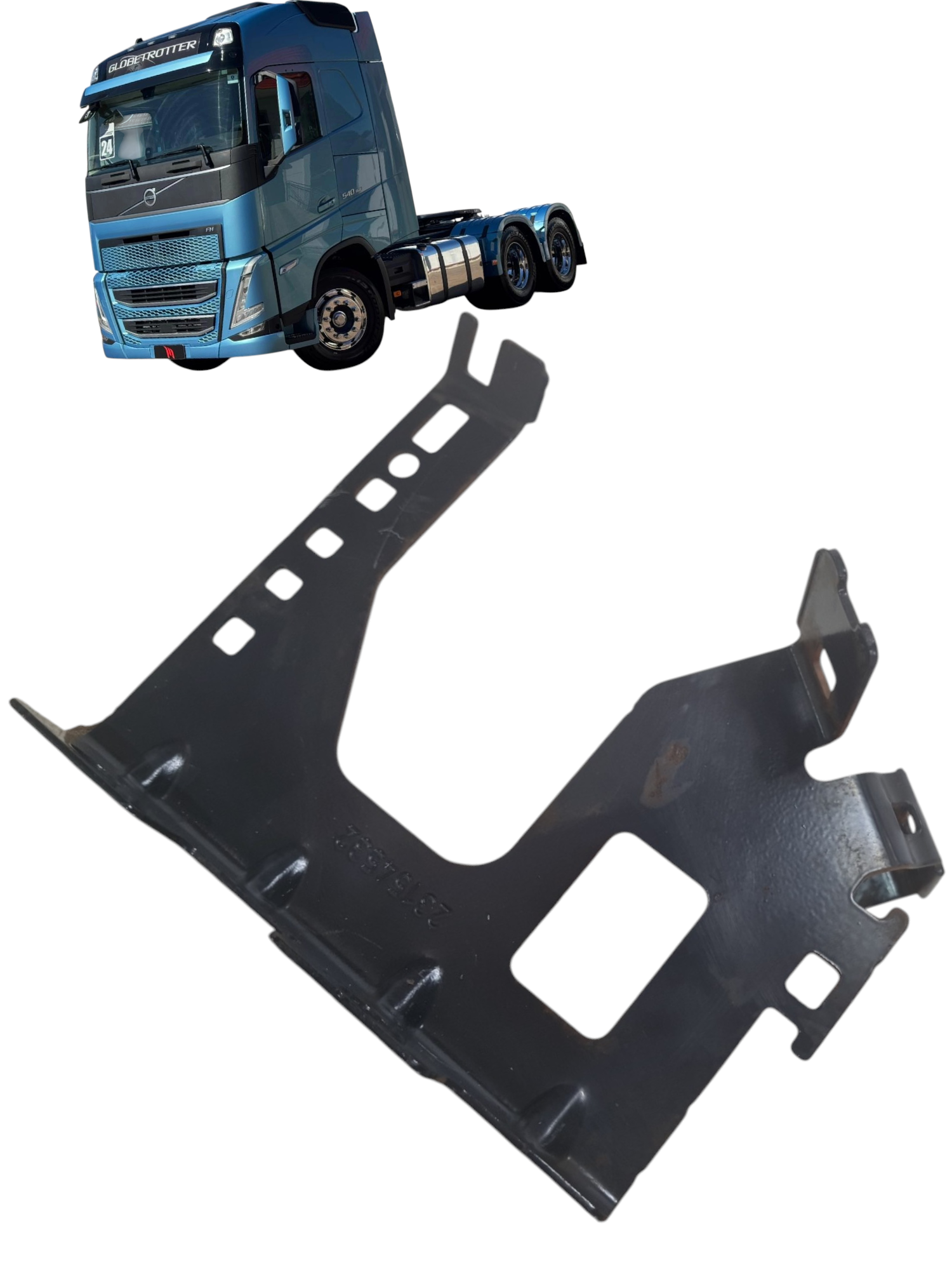 Suporte chicote eletrico chassi Volvo FH 540 2024 23154532
