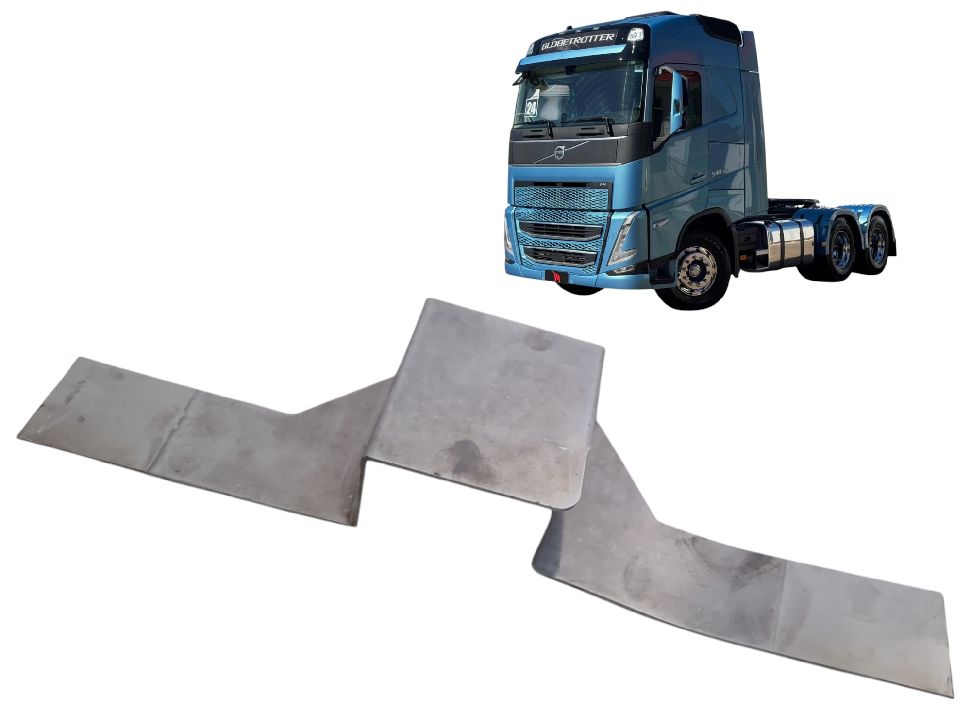 Reparo do tunel central Volvo FH 540 ano 2024  com detalhes