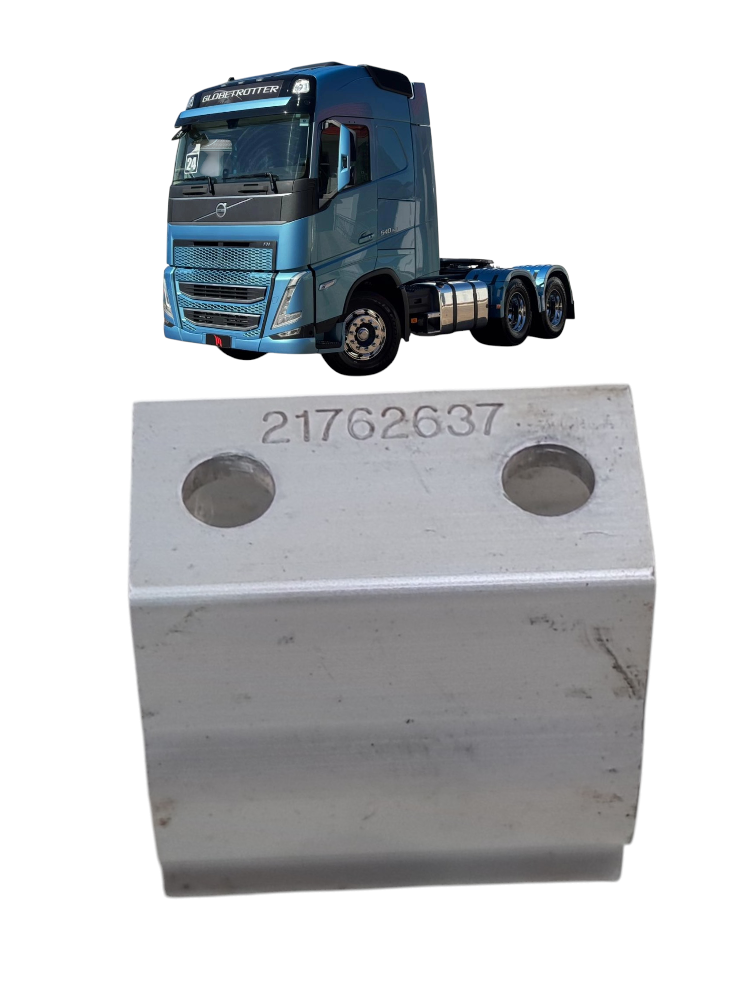 Suporte do conector pneumatico Volvo FH540 ano 2024 21762637