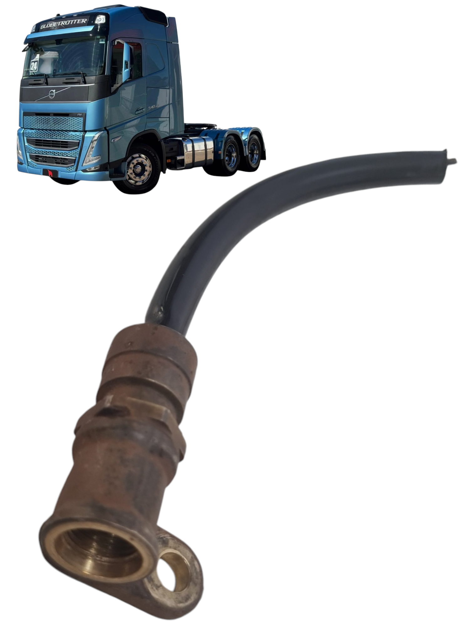 Conector de mangueira refrigeraçao Volvo FH 540 ano 2024