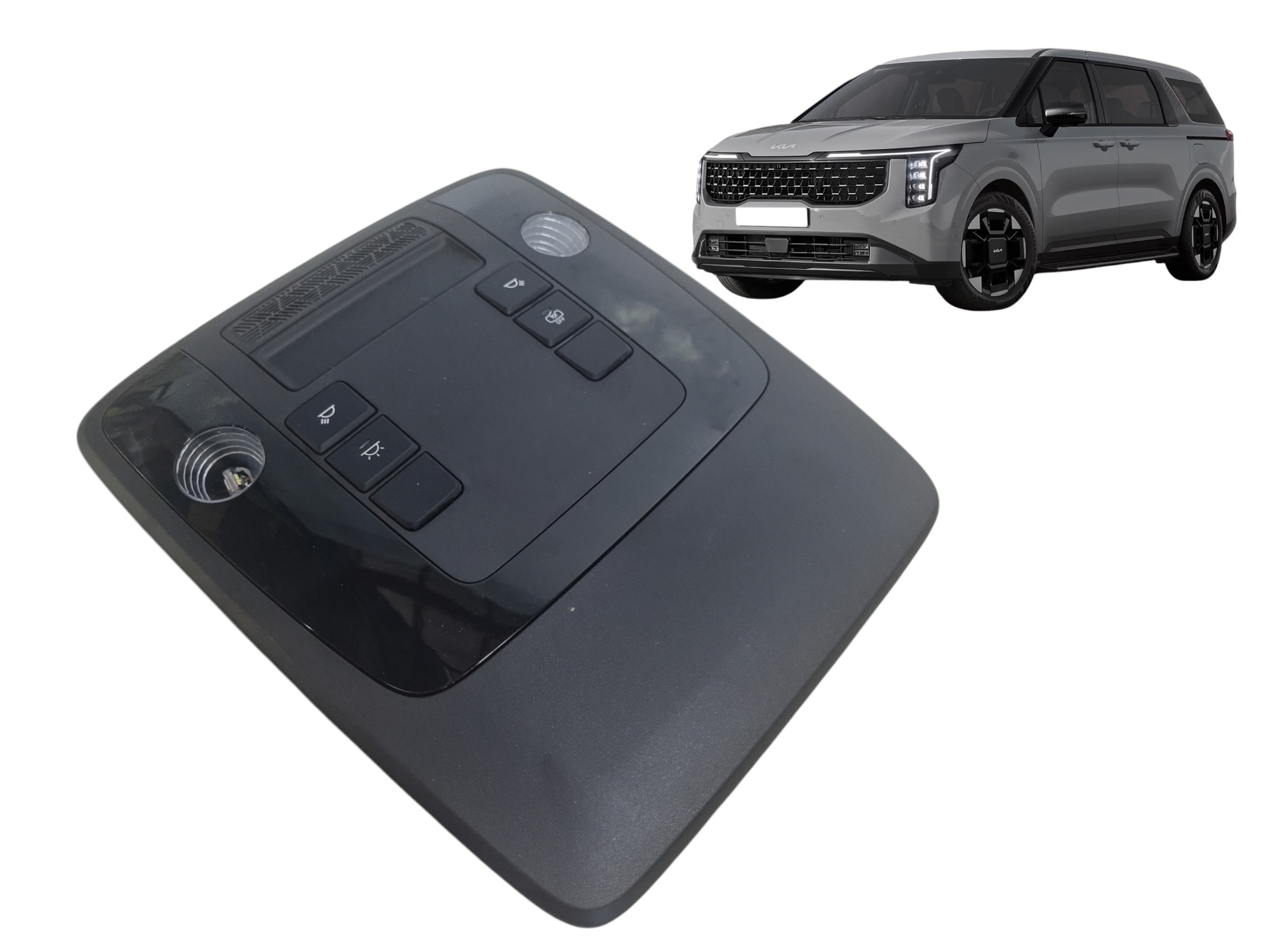 Console de teto central com luz Kia Carnival 3.5 EX ano 2025