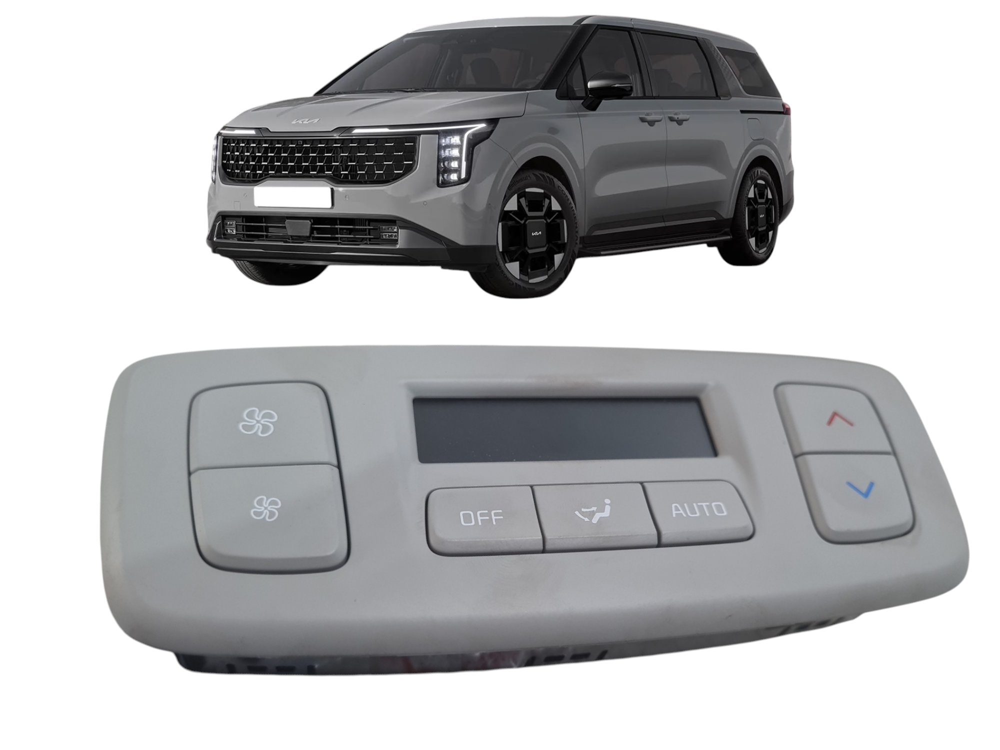Comando ar condicionado tras Kia Carnival 3.5 EX 2024 2025