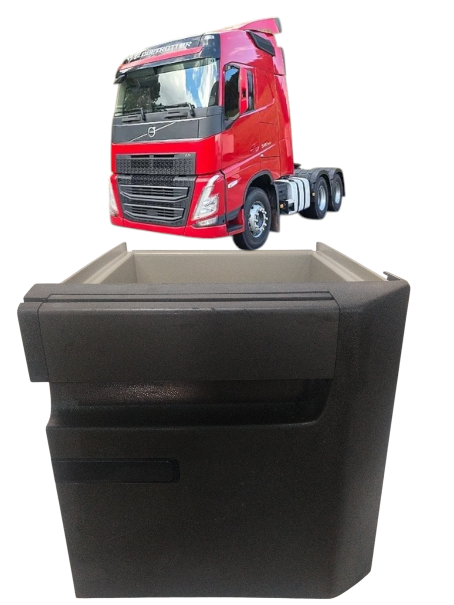 Gaveta de  Porta Objetos para Volvo FH540 ano 2024 original