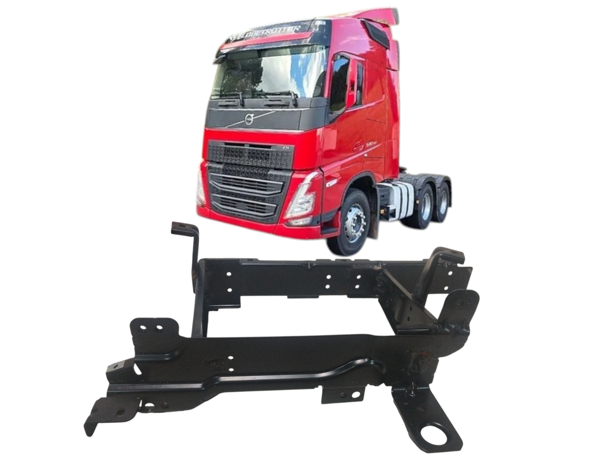Base articulada banco dianteiro esquerdo Volvo FH540 2024