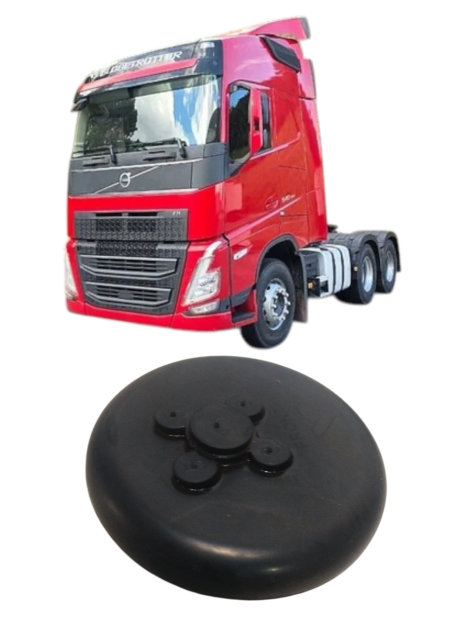 Tampa de vedaçao passa fio Volvo FH540 ano 2024 original