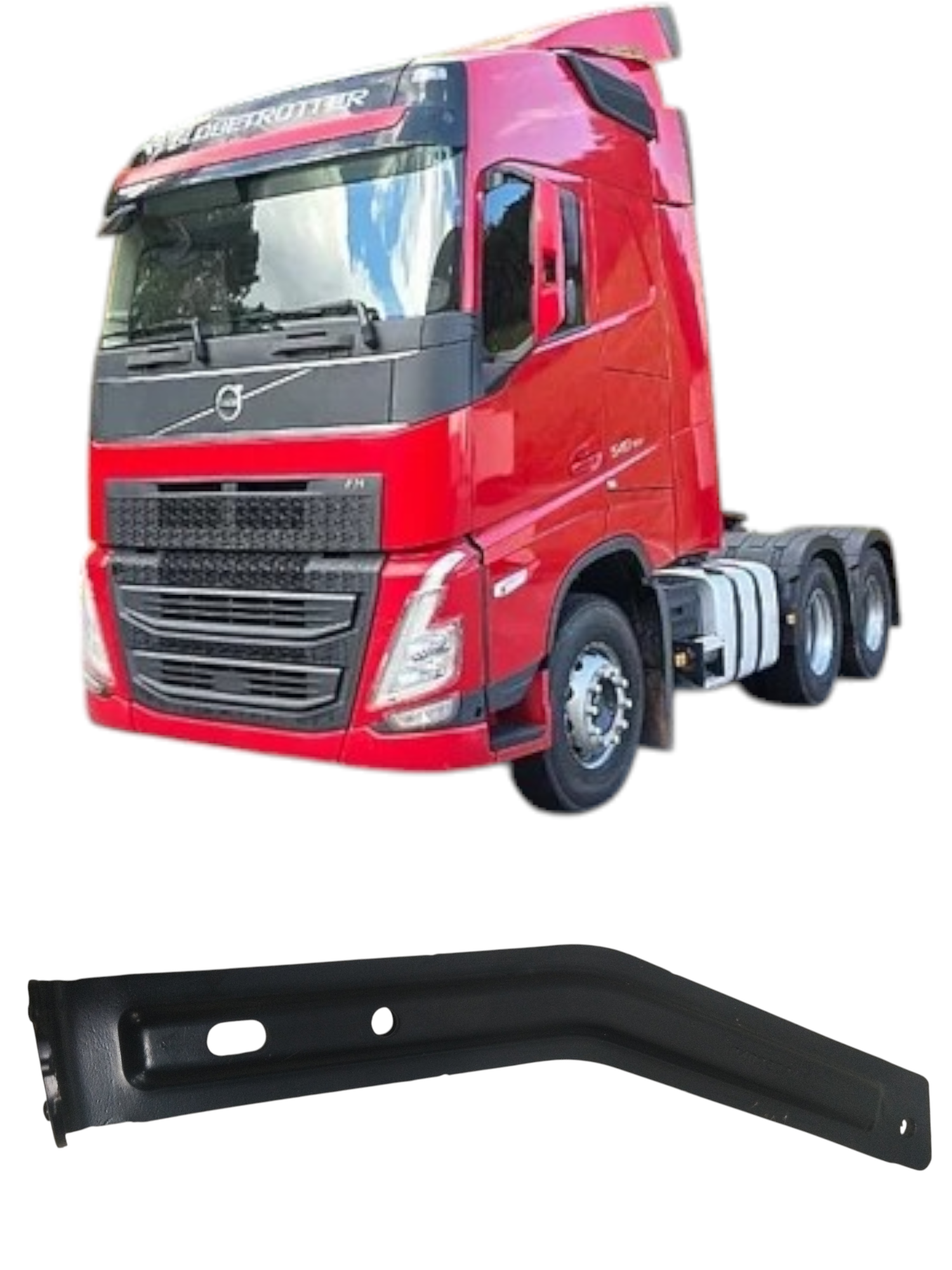 Suporte metalico painel para Volvo FH540 ano 2024 original