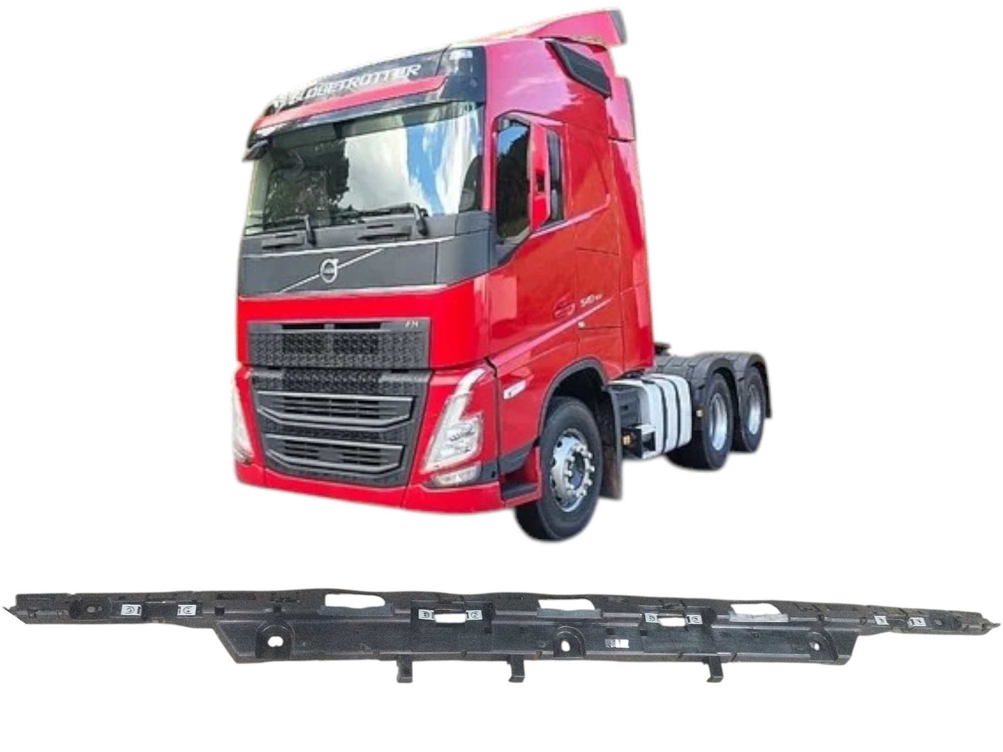 Faixa De Luz Publicitaria para Volvo FH540 ano 2024 Original