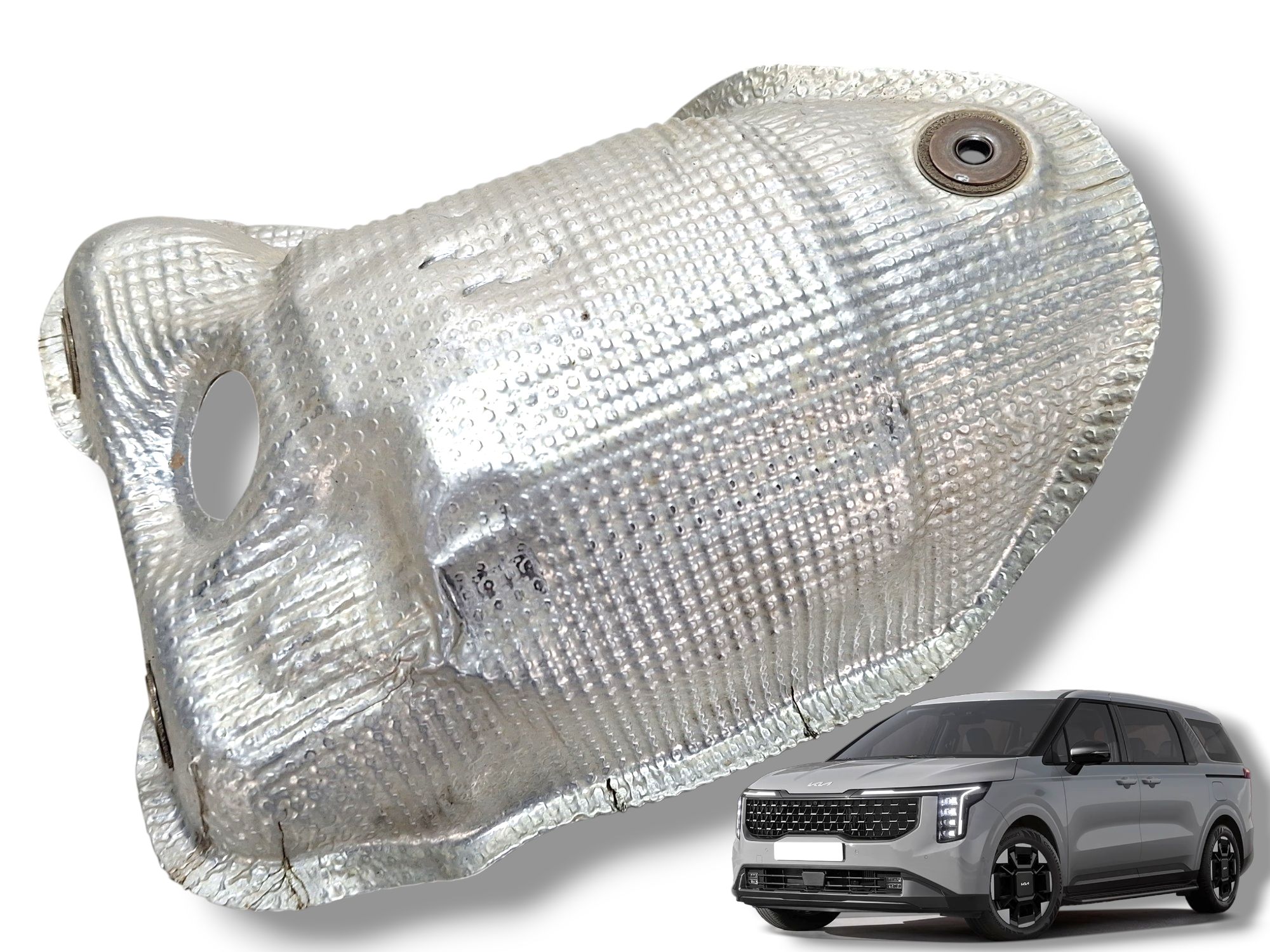 defletor de calor coletor Kia Carnival 3.5 EX 2024 2025