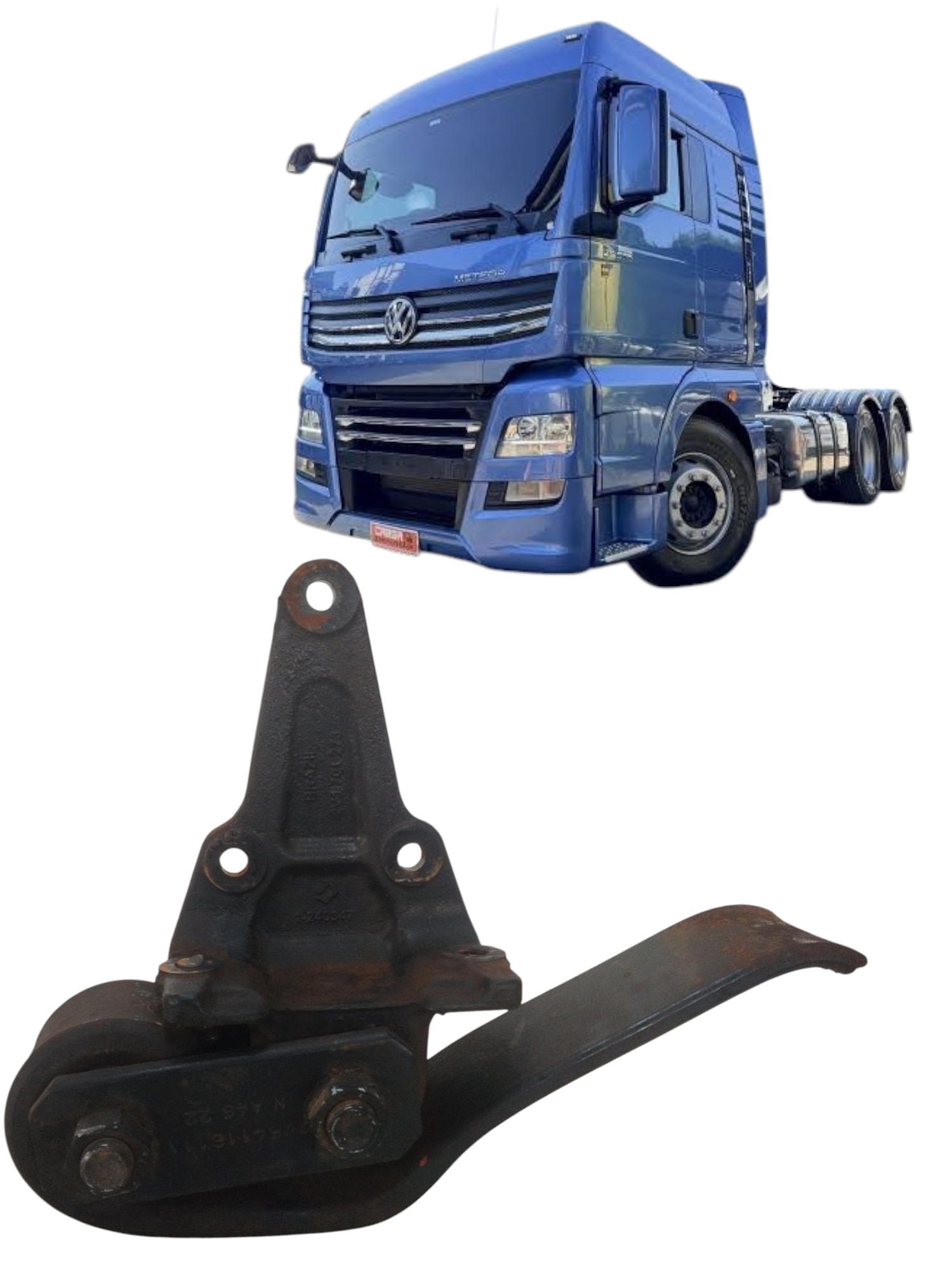 Suporte trava barra tensora VW Meteor 29530 ano 2023 2024