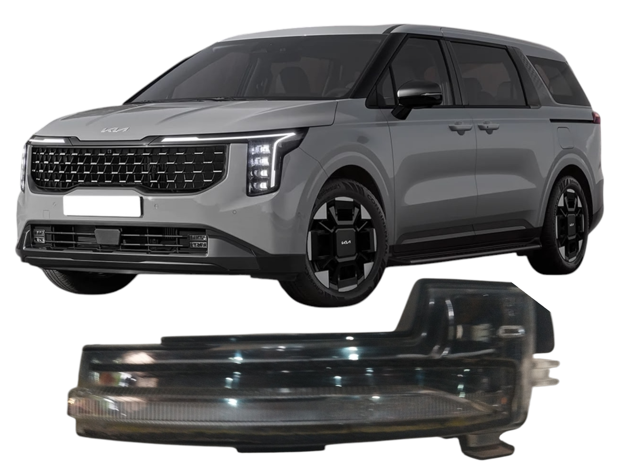 Luz direçao pisca seta retrovisor externo Kia Carnival 2025