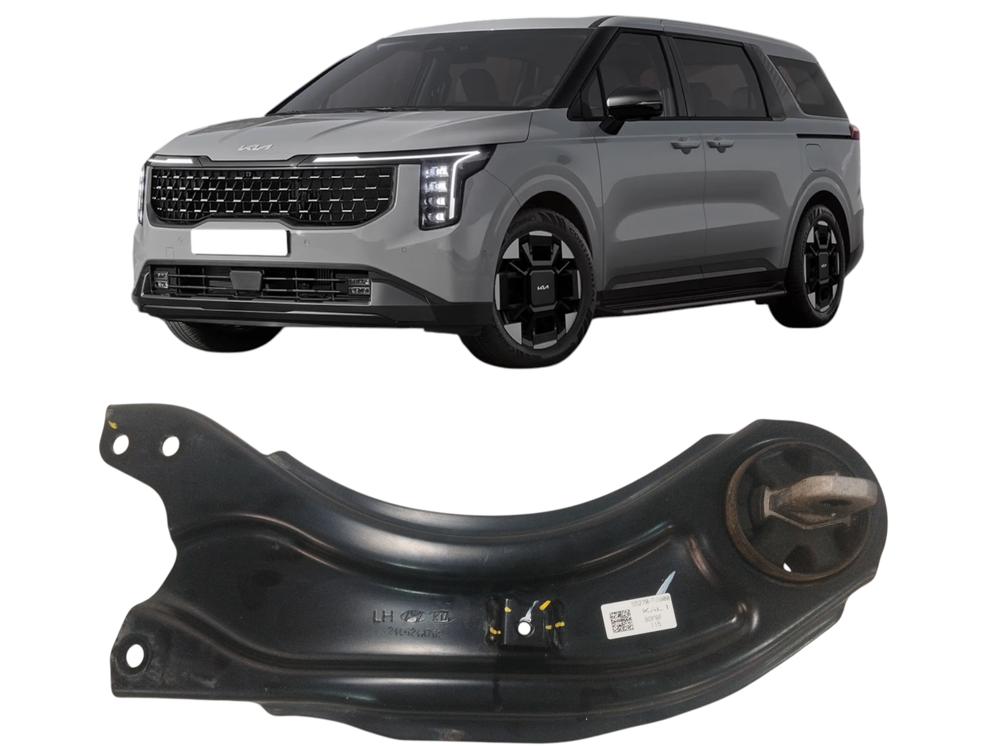 Facao suspensao traseira esquerda Kia Carnival 2024 a 2025
