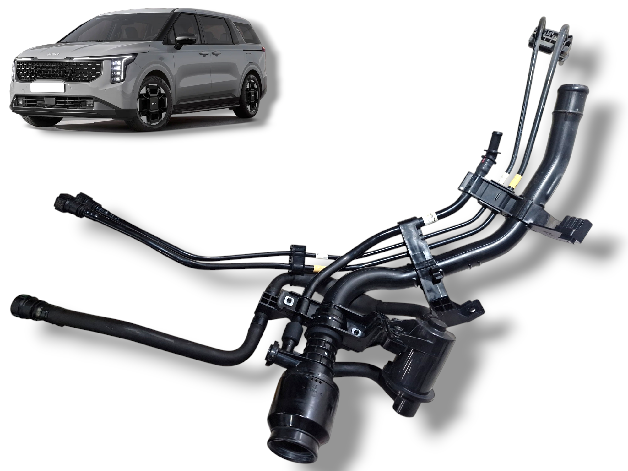 gargalo tanque de combustível Kia Carnival 3.5 EX 2024 2025