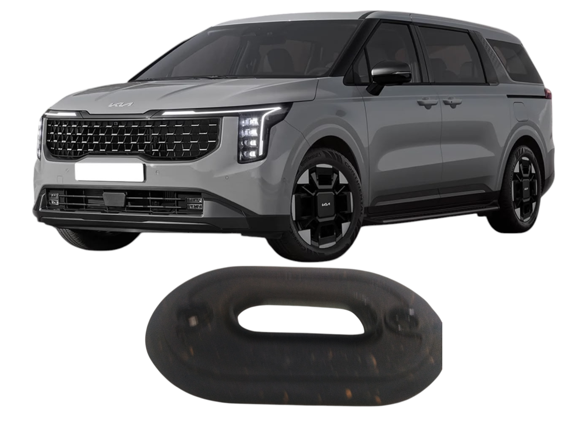 Borracha vedaçao caixa evaporadora Kia Carnival 2024 2025