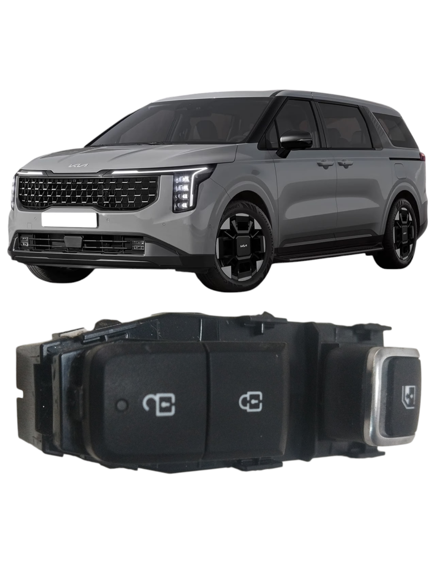 Interruptor comando vidro eletrico Kia Carnival 2024 a 2025