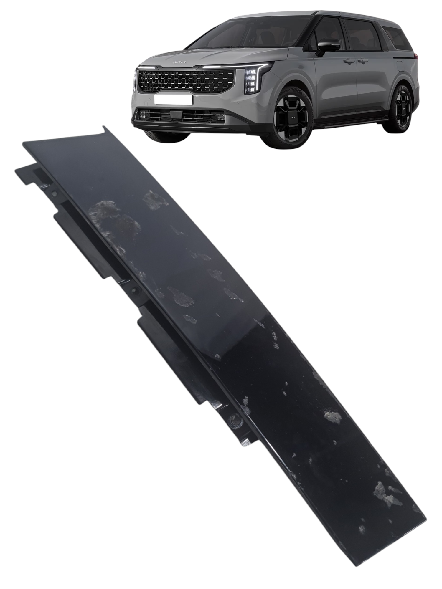 Acabamento porta dianteira direita Kia Carnival 2025 detalhe