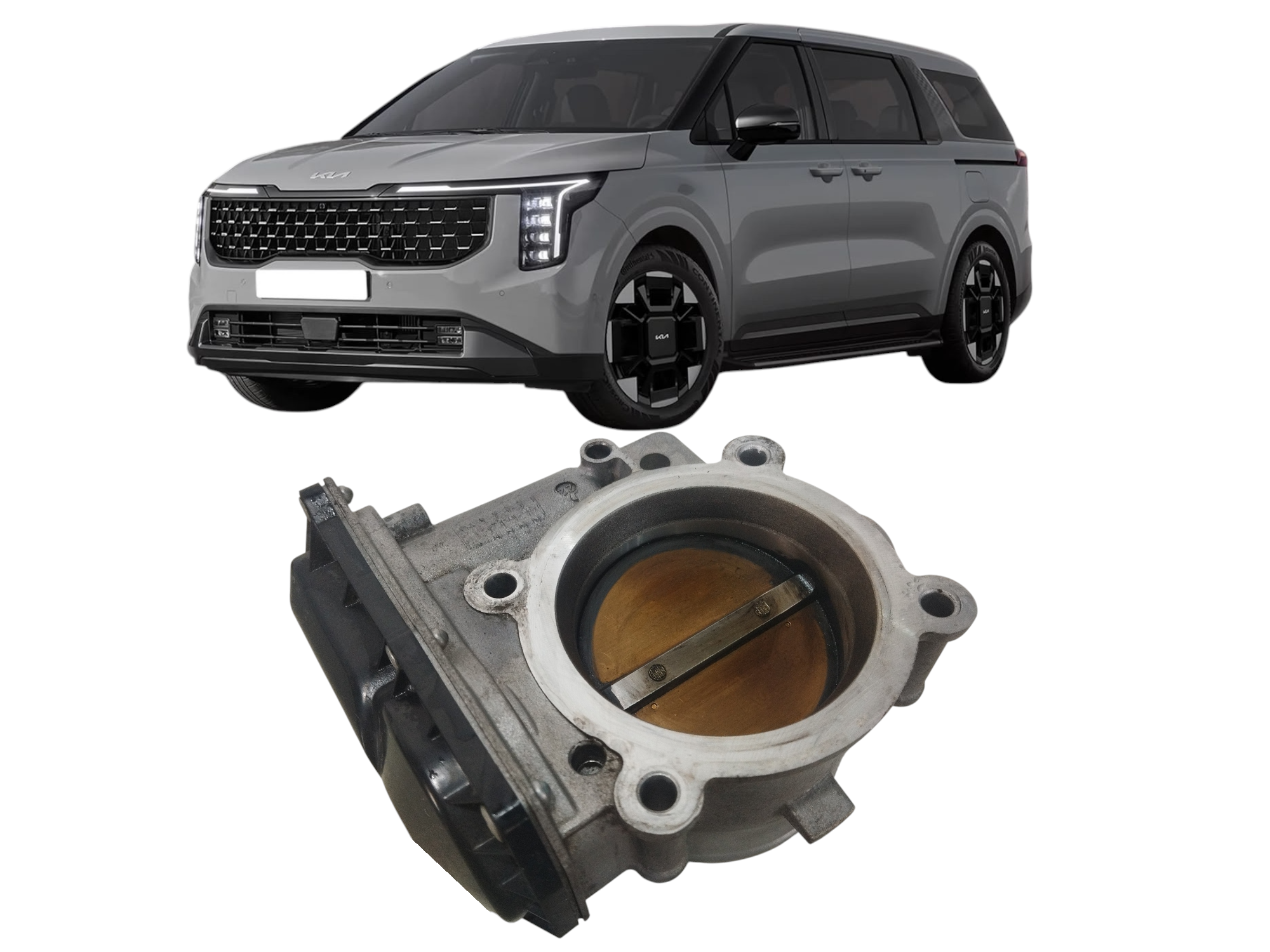 Corpo de borboleta TBI Kia Carnival ano 2024 2025 original