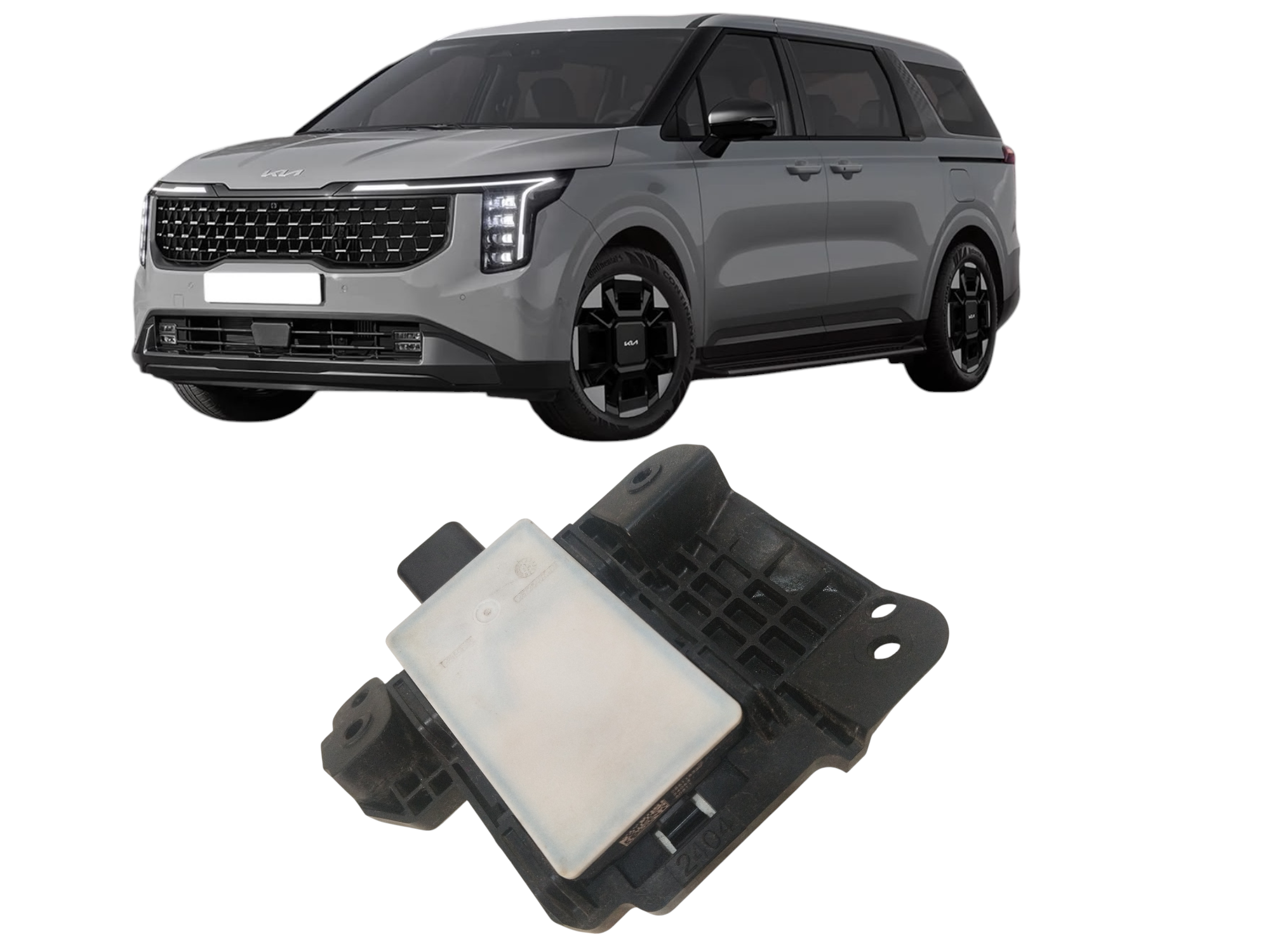 Modulo radar ponto cego esquerdo Kia Carnival ano 2024 2025