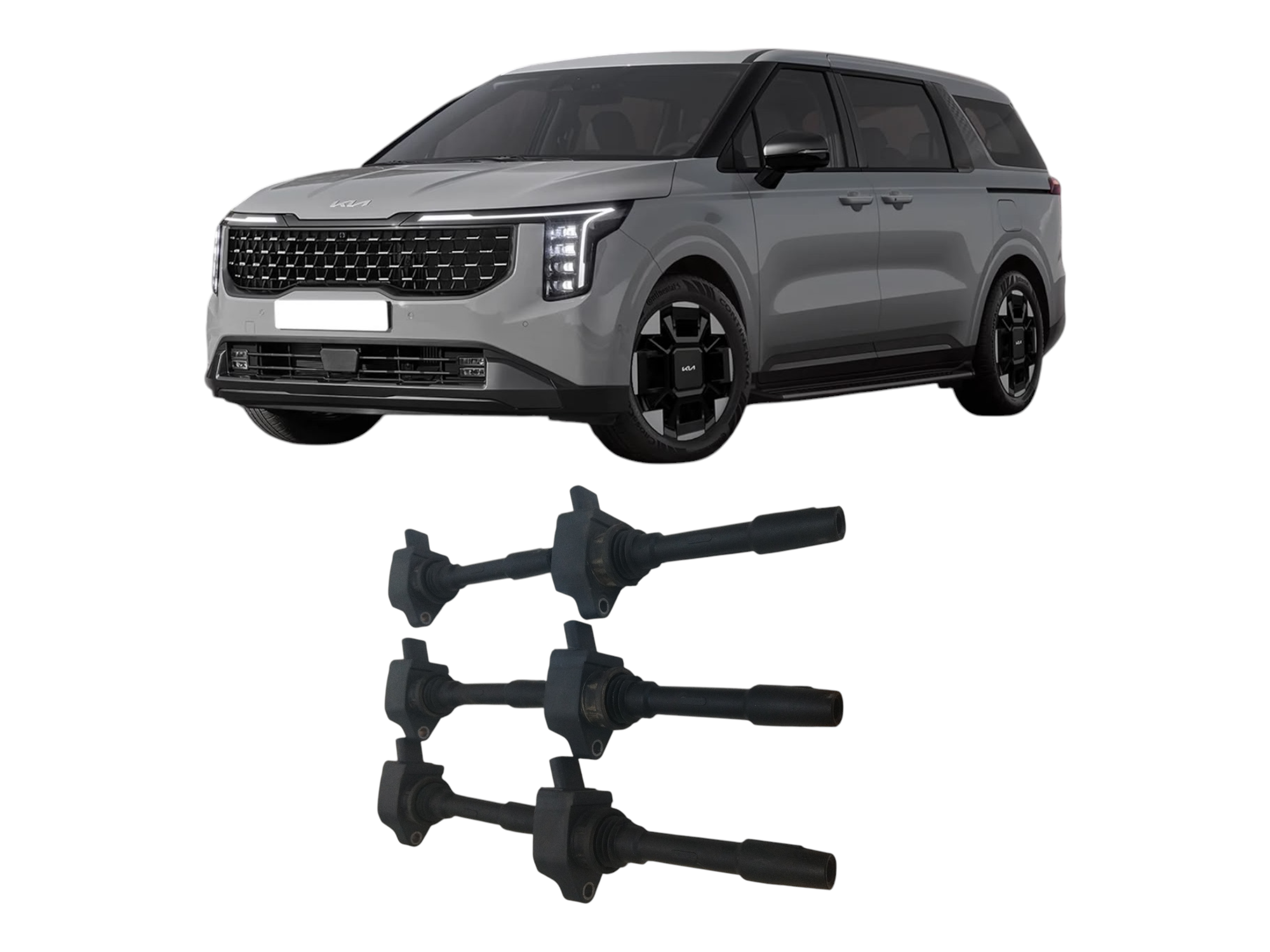 Conjunto bobinas igniçao tipo caneta Kia Carnival 2024  2025