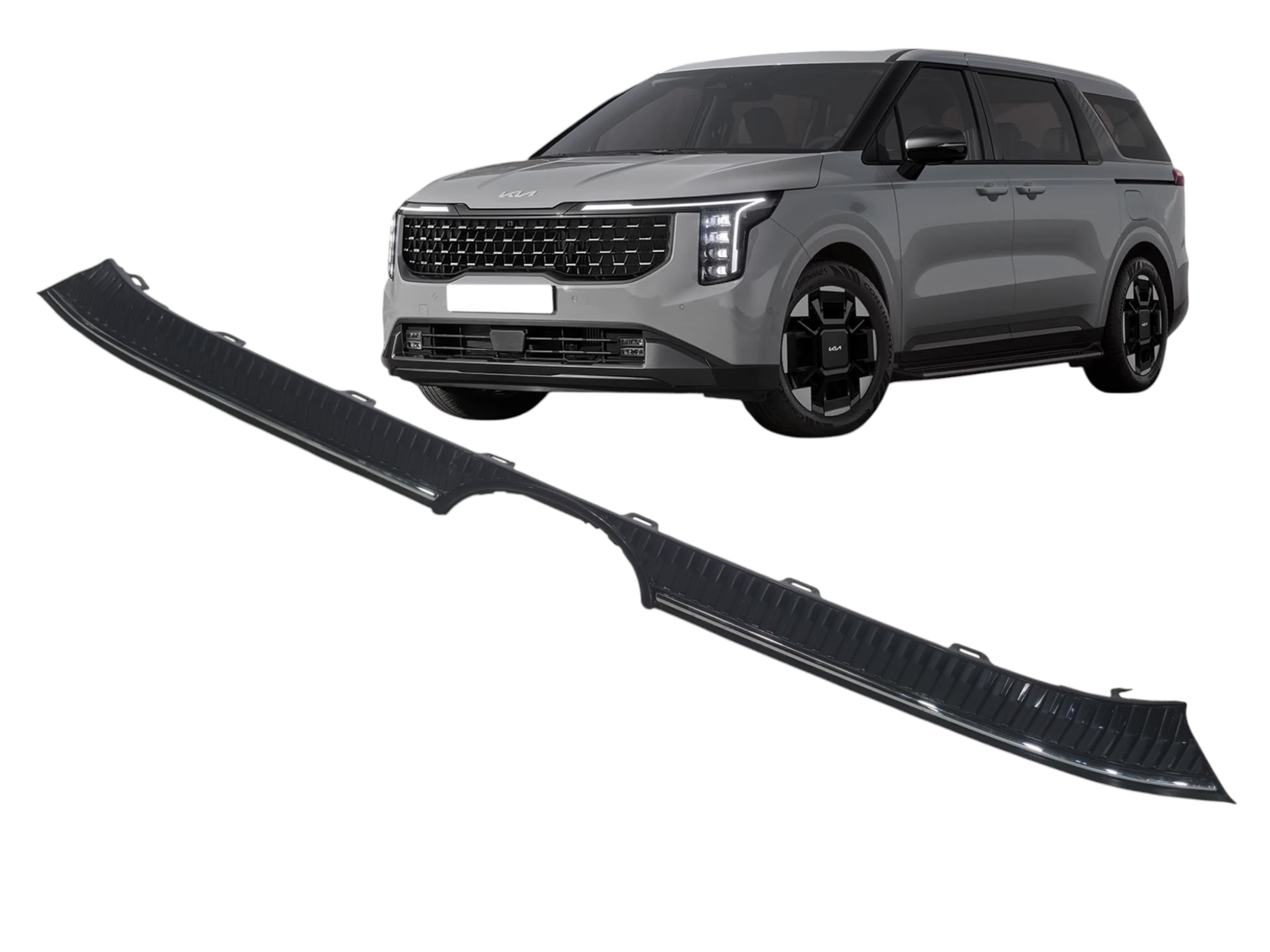 Friso parachoque dianteiro Corolla Cross 2025 2026 detalhe