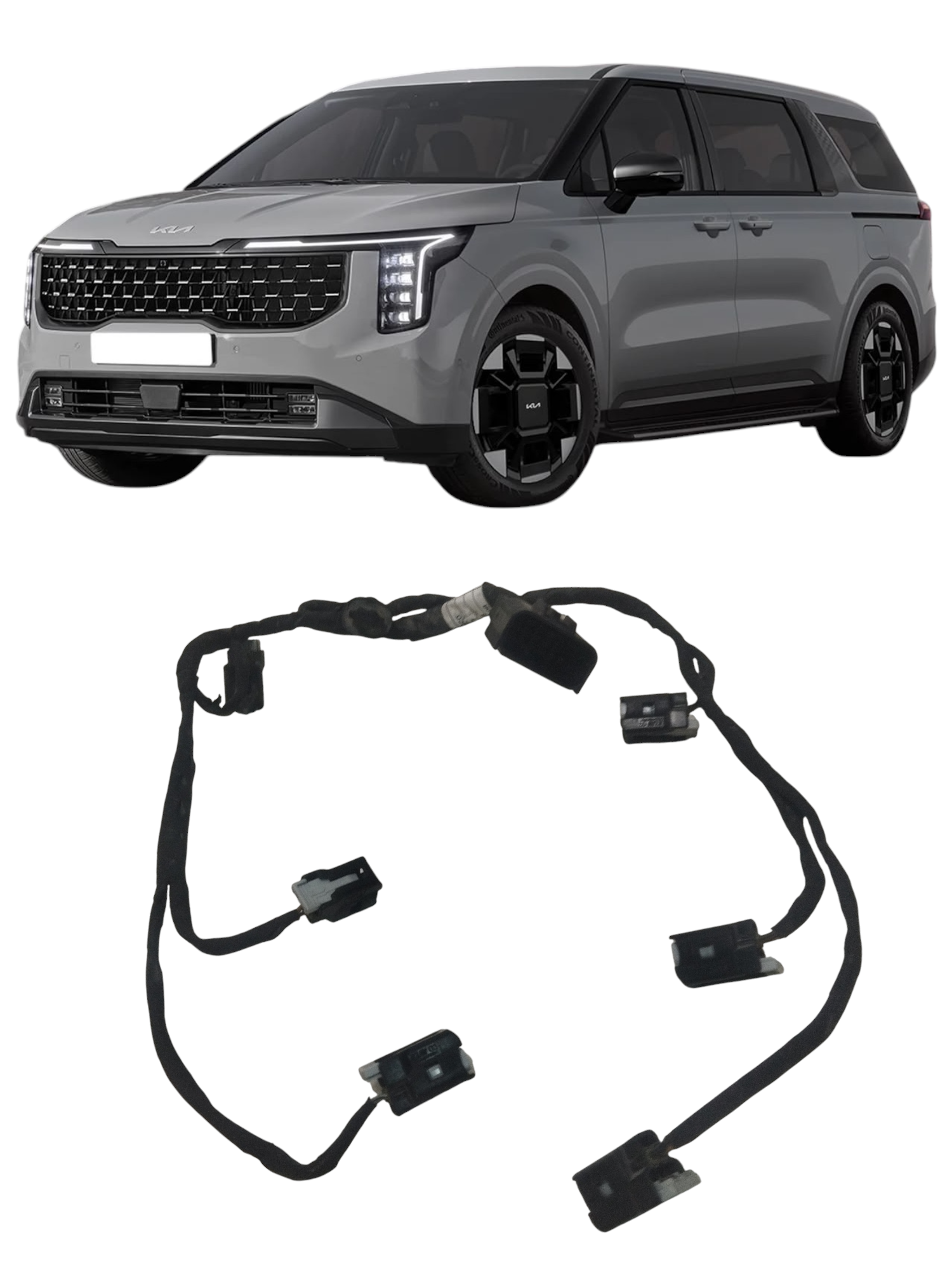 Chicote eletrico bico injetor Kia Carnival ano 2024 a 2025