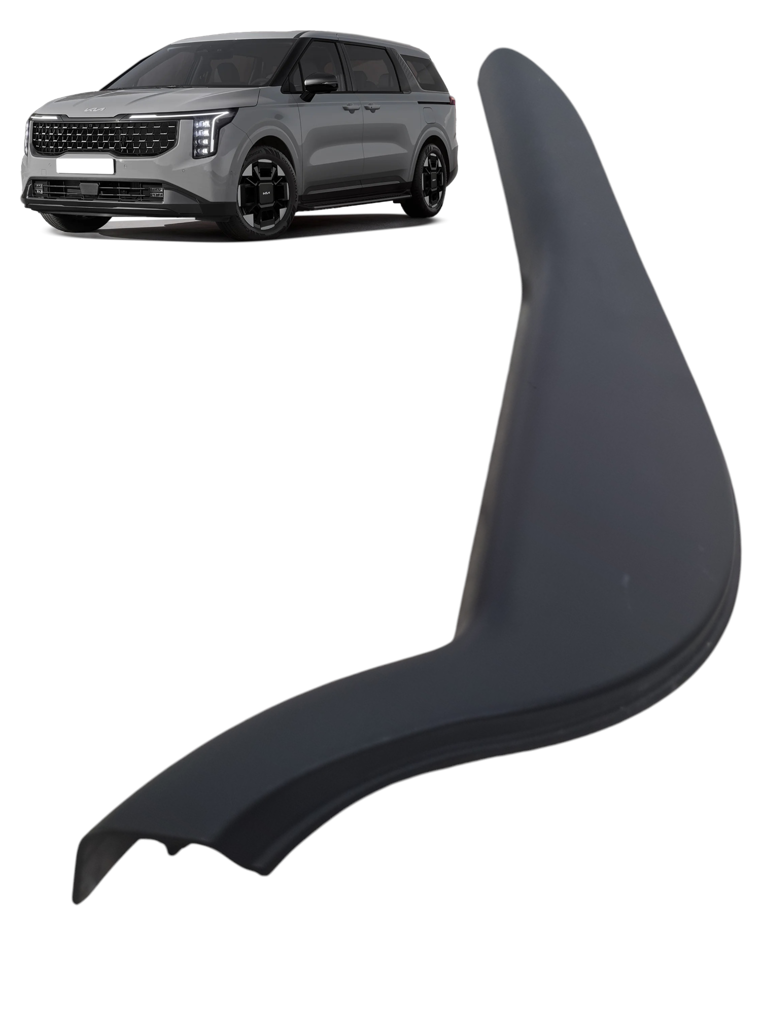 Moldura externa porta traseira direita Kia Carnival EX 2025