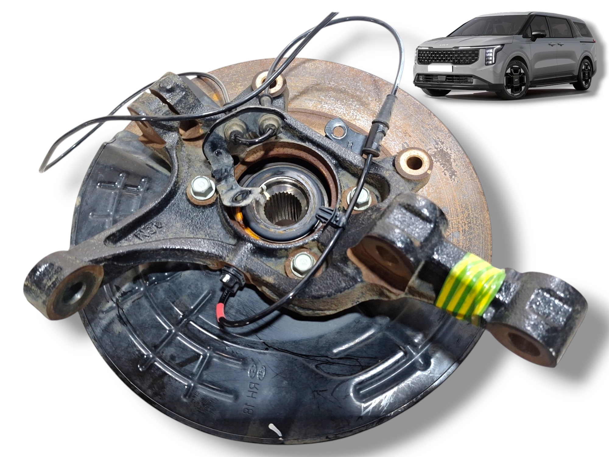 montate cubo dianteiro direito KIA CARNIVAL 3.5 EX 2024 2025