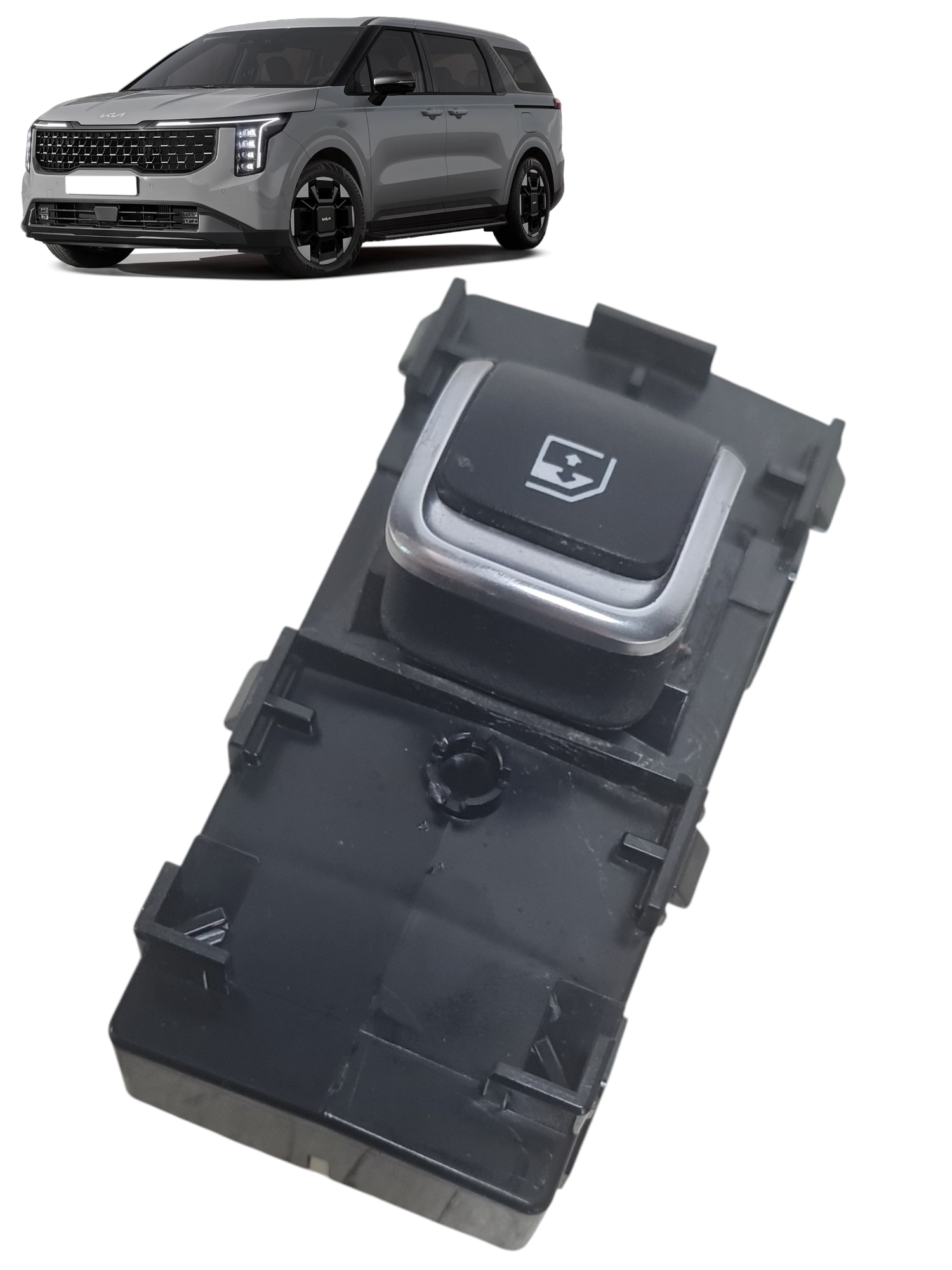 Botao vidro eletrico traseiro direito Kia Carnival EX 2025