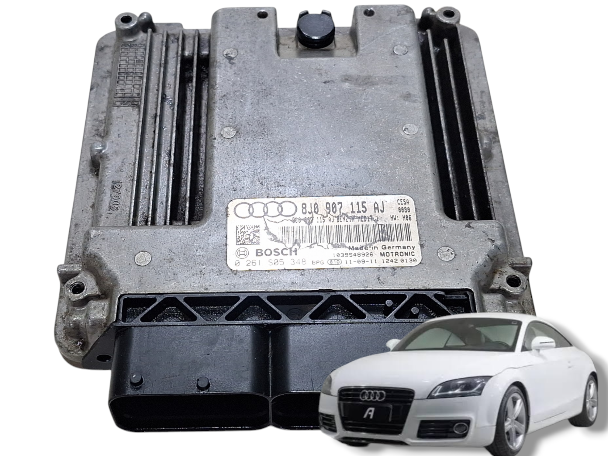 modulo de injeção eletrônica Audi 2.0 8J0907115 AJ ORIGINAL