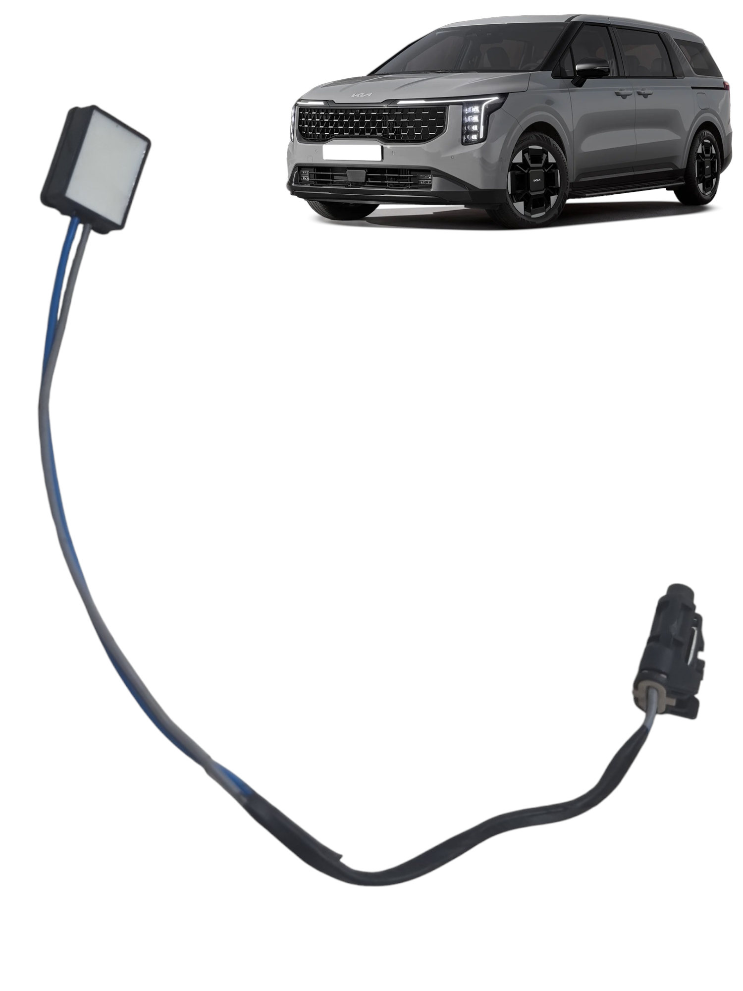 Botao maçaneta da porta traseira direita Kia Carnival 2025