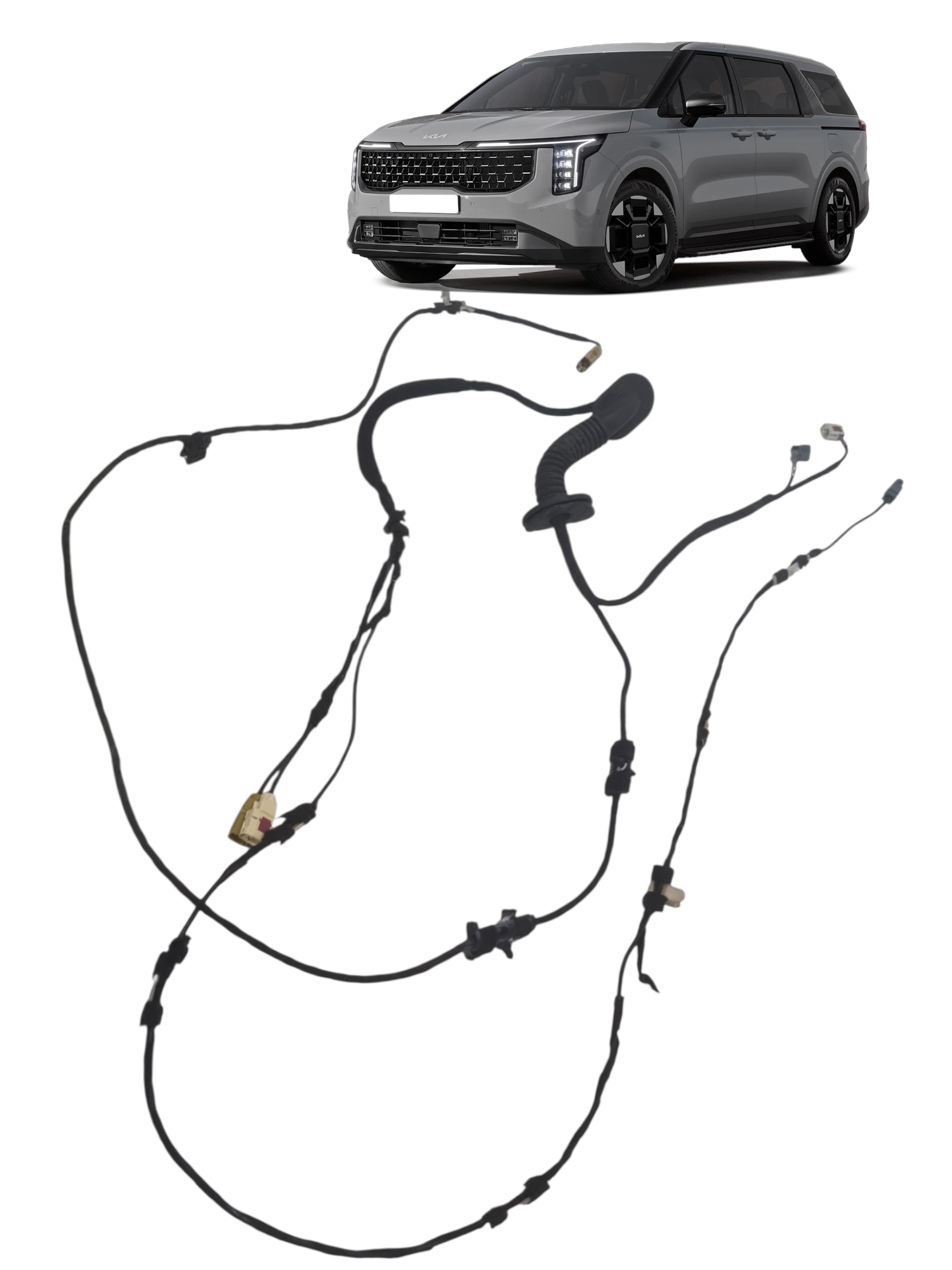 Chicote eletrico tampa traseira portamalas Kia Carnival 2025