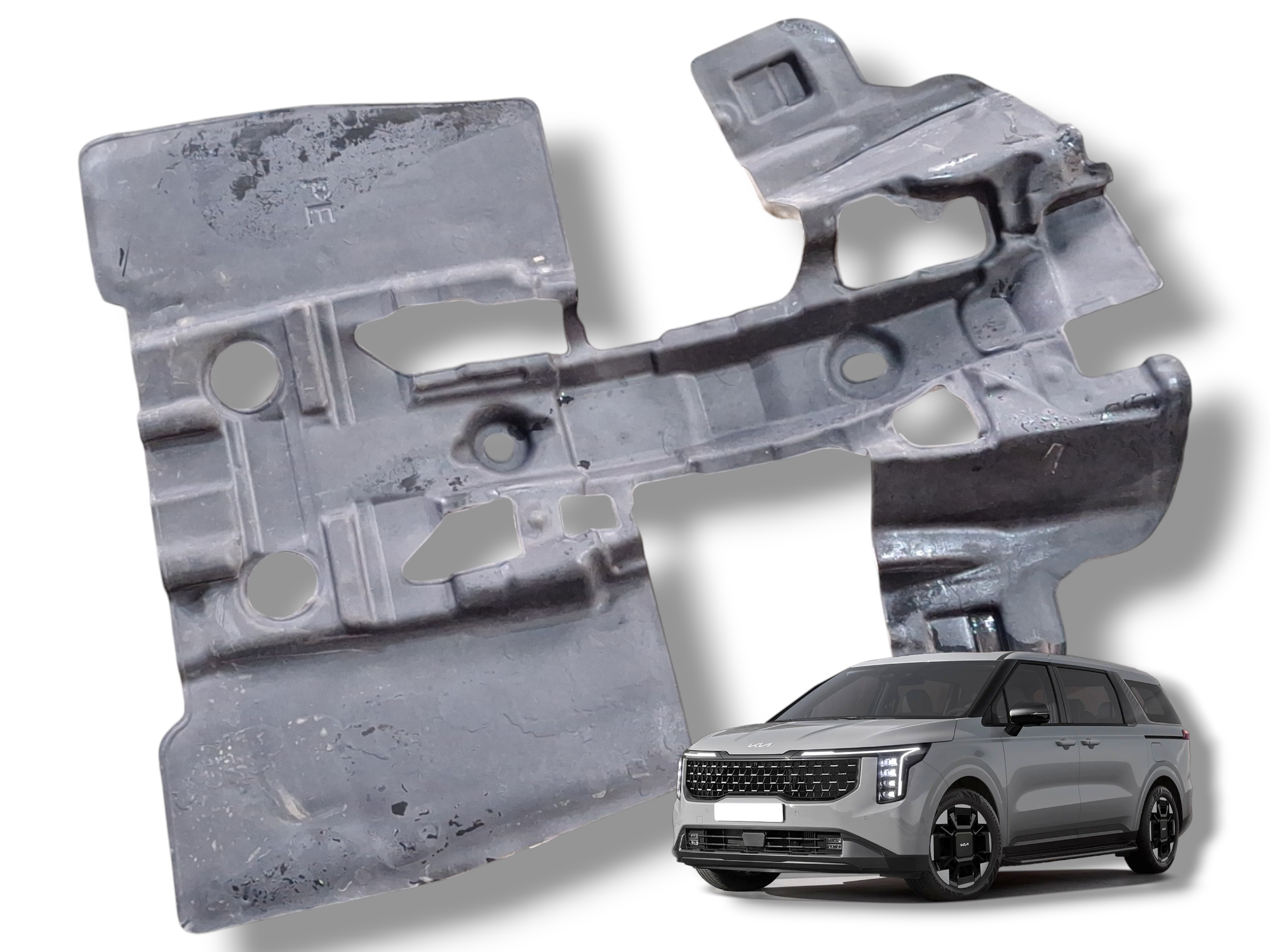 assoalho bancos traseiro Kia Carnival 3.5 EX 2024 2025