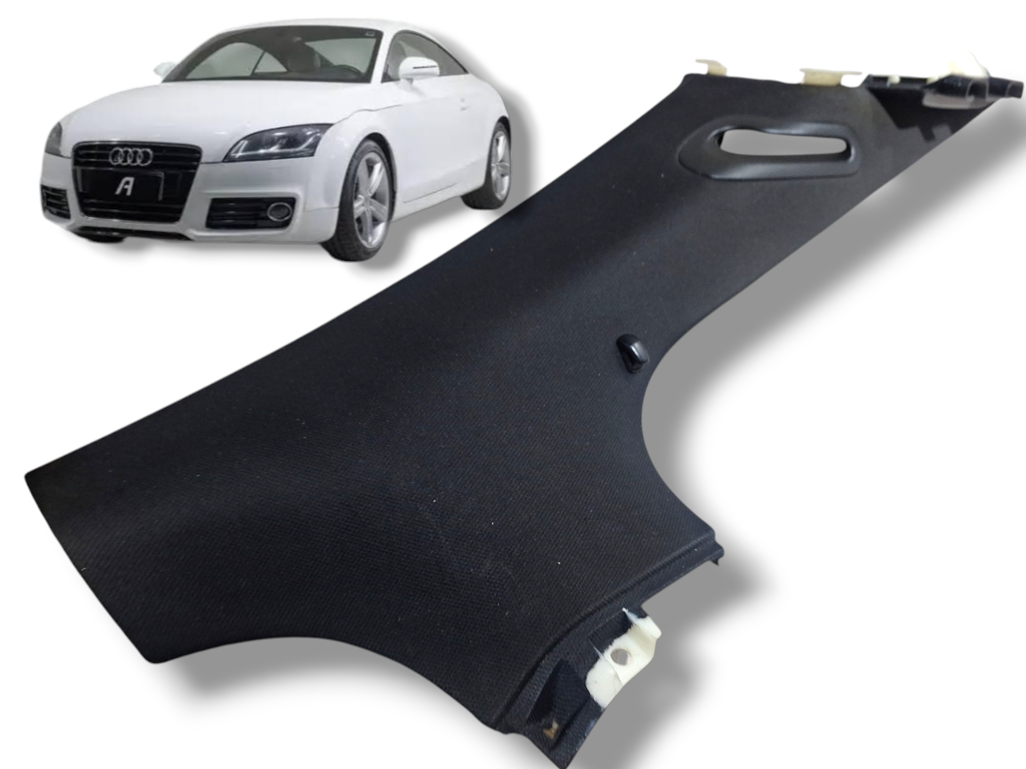 acabamento traseiro esquerdo Audi TT 2013 8j8867287