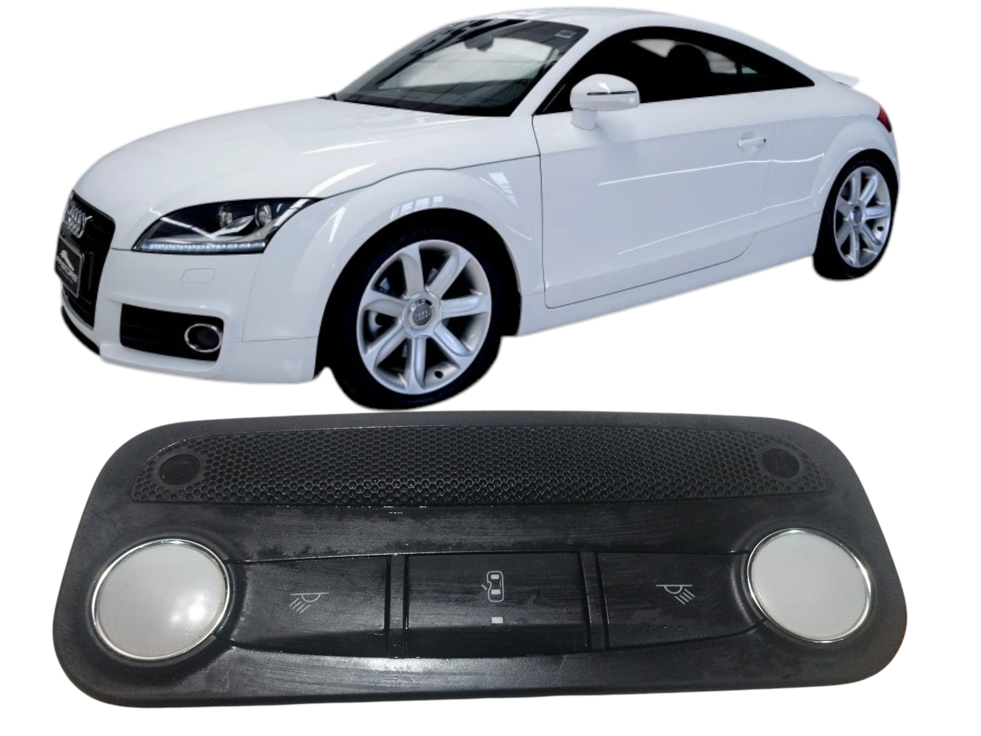 Luz de teto interna para leitura cortesia Audi TT 2011 2012