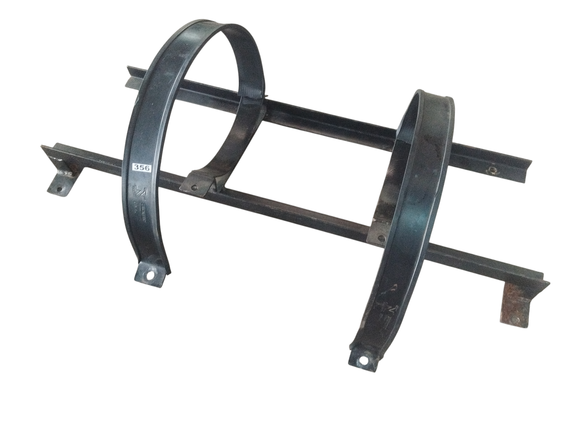 Suporte de metal para cilindro GNV Nissan Sentra 2015 2016