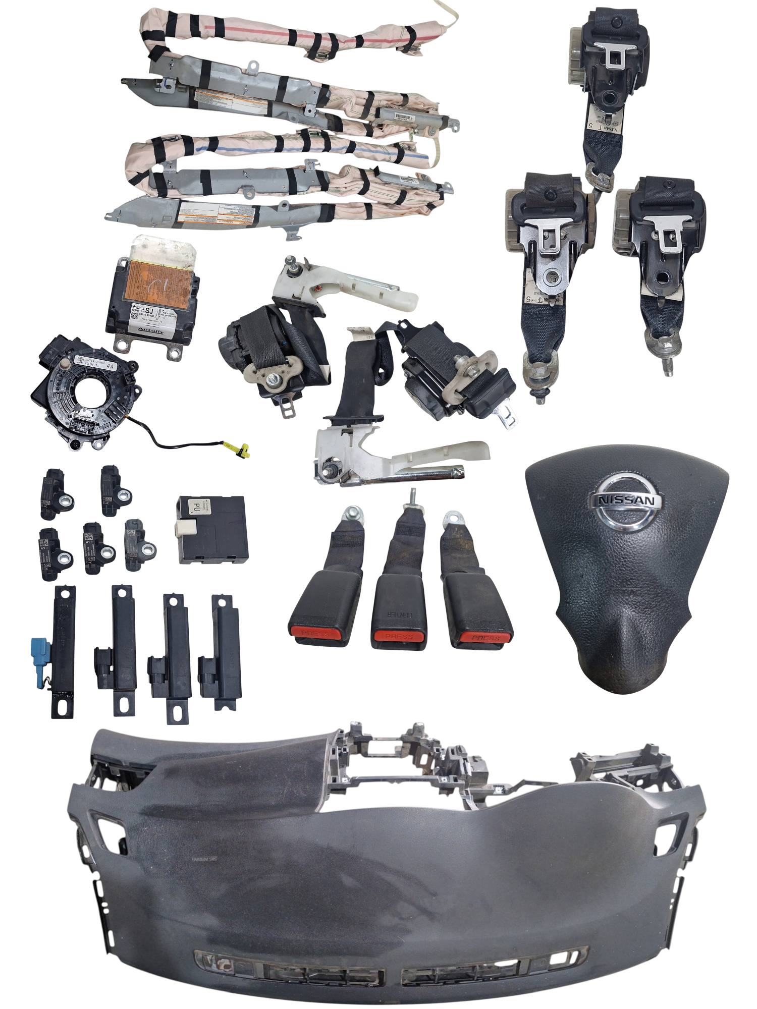 kit de air bag nissan sentra ano 2015 a 2016 original