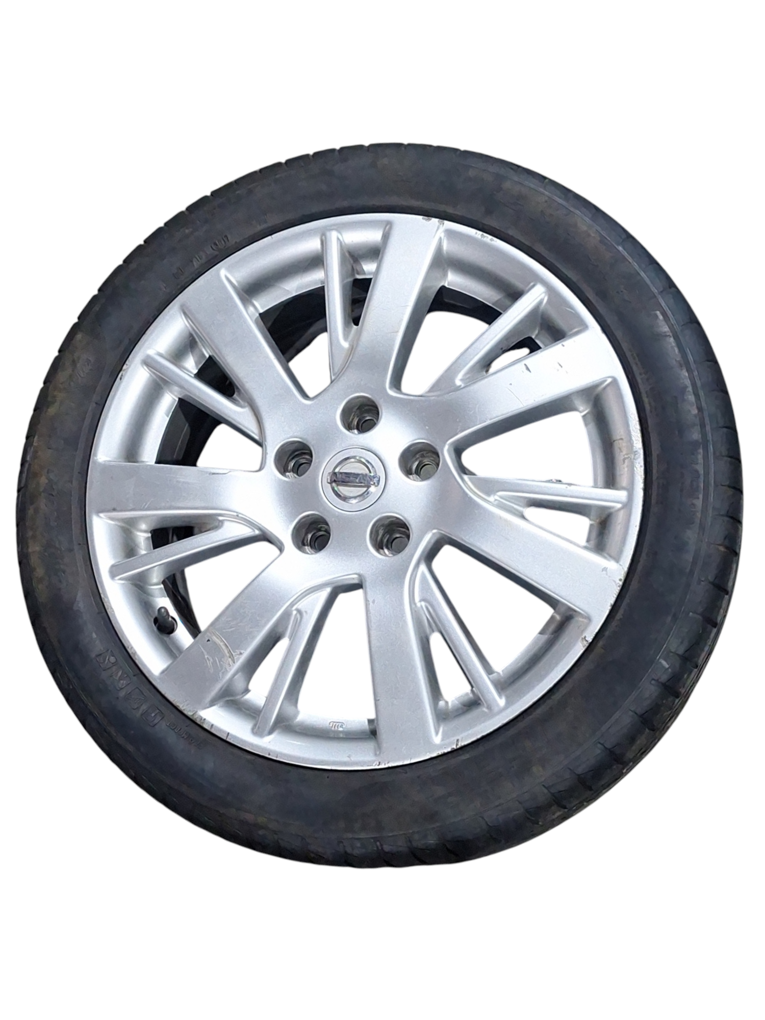 Roda Original Nissan Sentra Aro 17 Com Pneu Pirelli 225 45