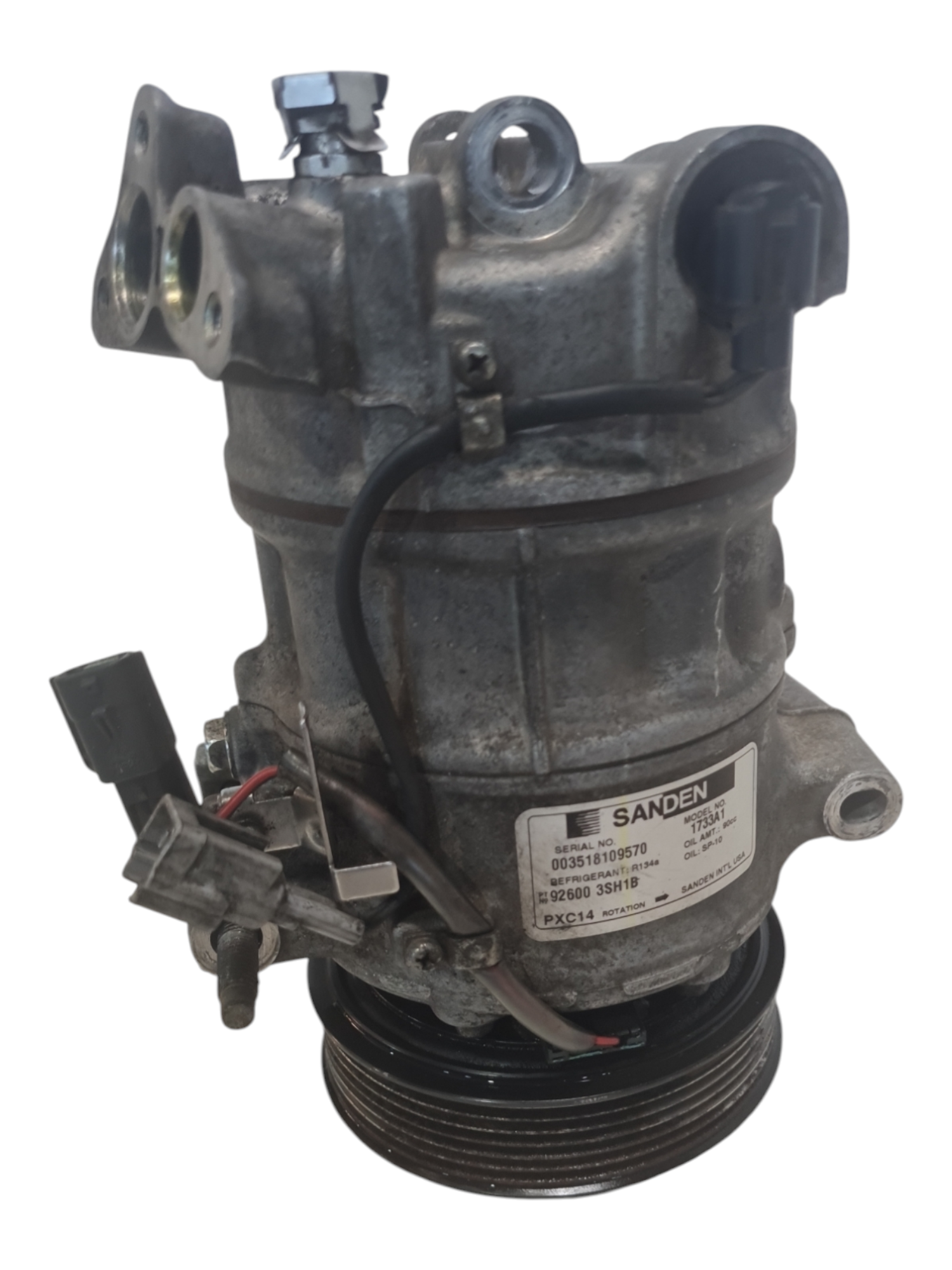 Compressor do ar condicionado Nissan Sentra ano 2015 2016