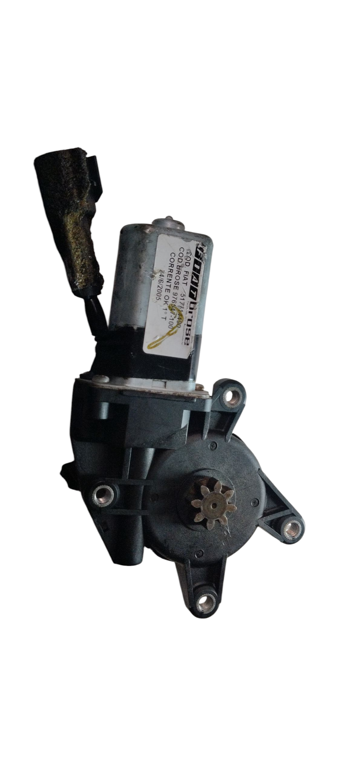 Motor vidro elétrico Dianteiro direito Palio Fire 2005 a 2012