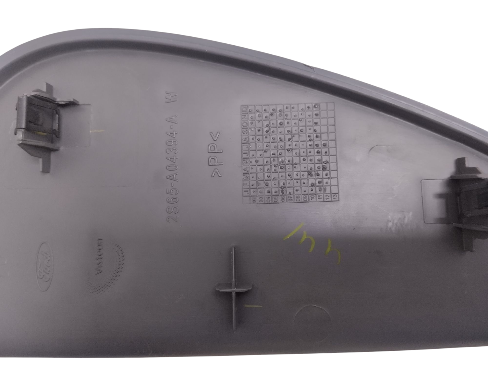 Acabamento Painel Direito Ford Fiesta 2003 a 2014