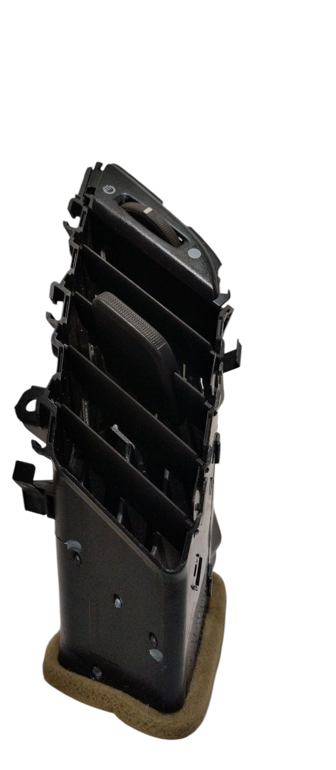 Difusor Ar Central Esquerdo Ford Fiesta 2014 A 2019