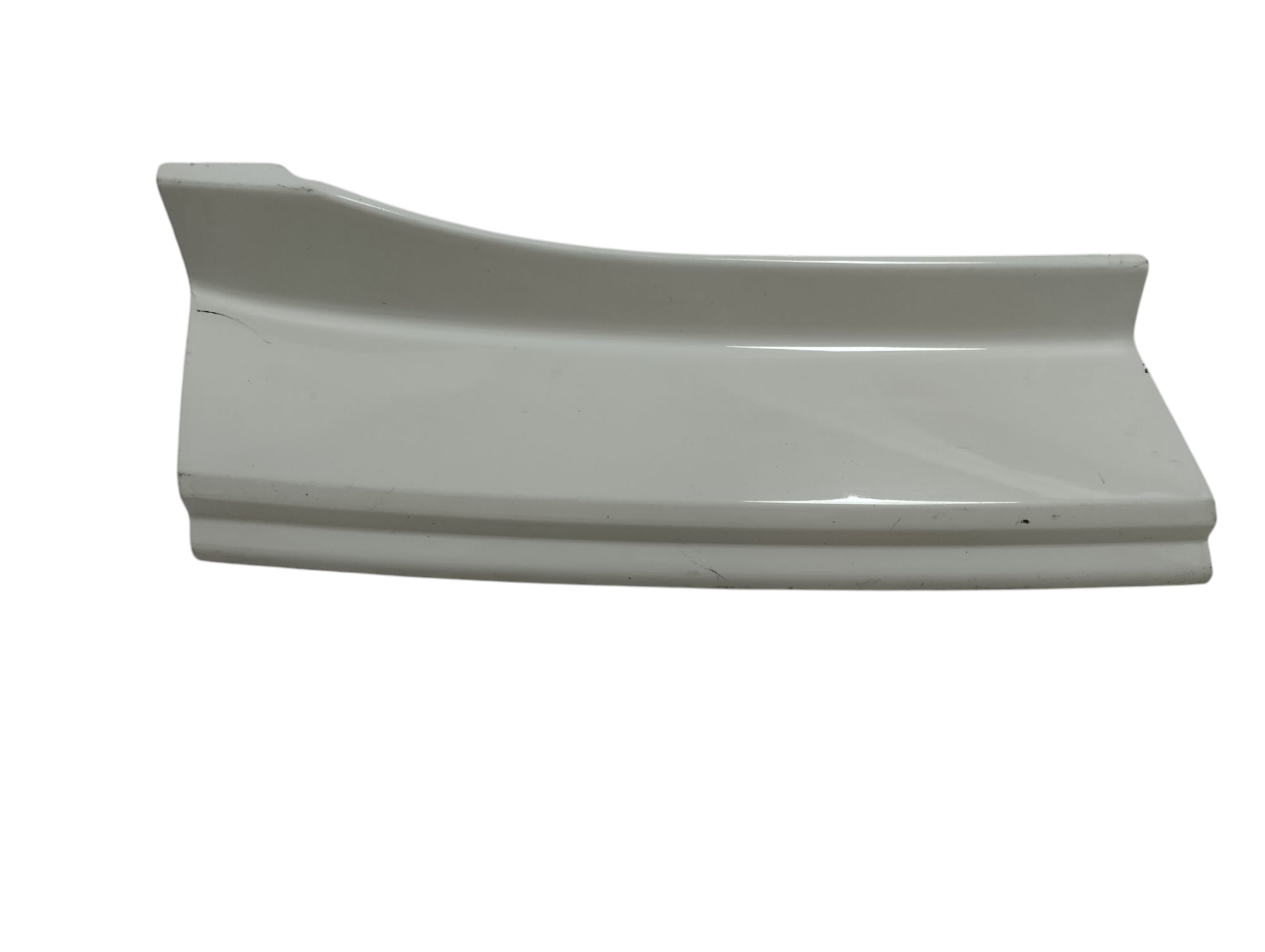 Moldura Parachoque Traseiro Branco Vw Crossfox 2010 a 2014