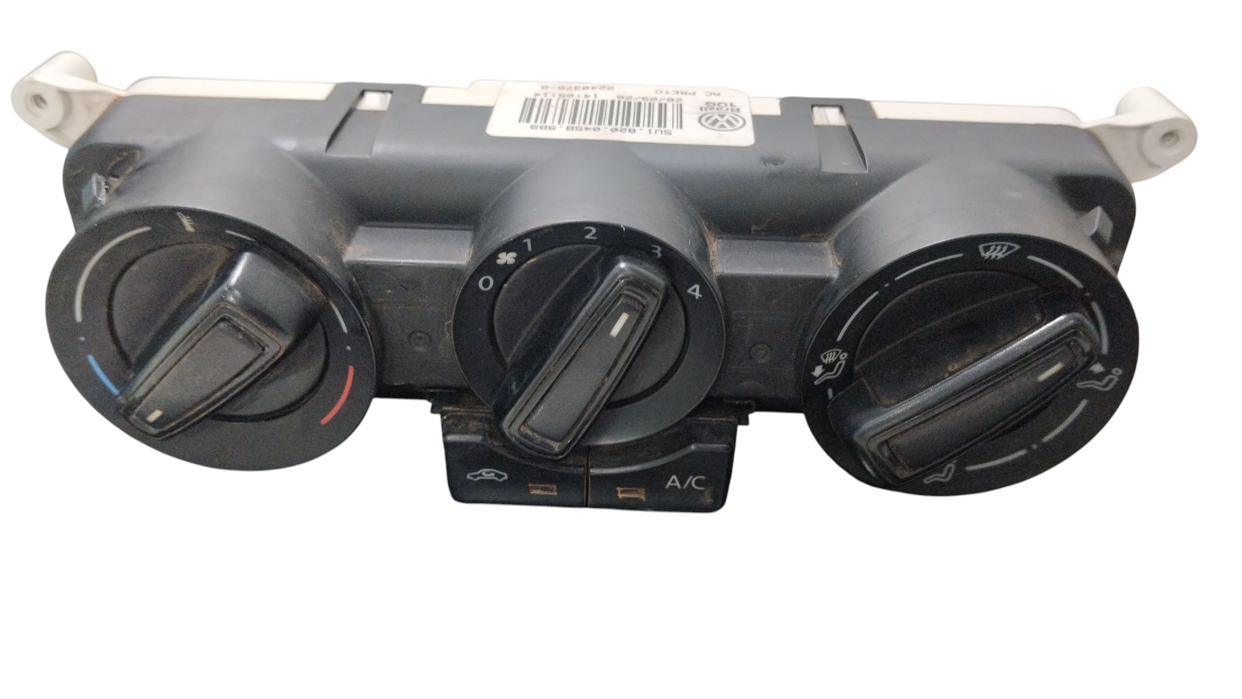 Comando ar condicionado VW Gol G8 2018 a 2022
