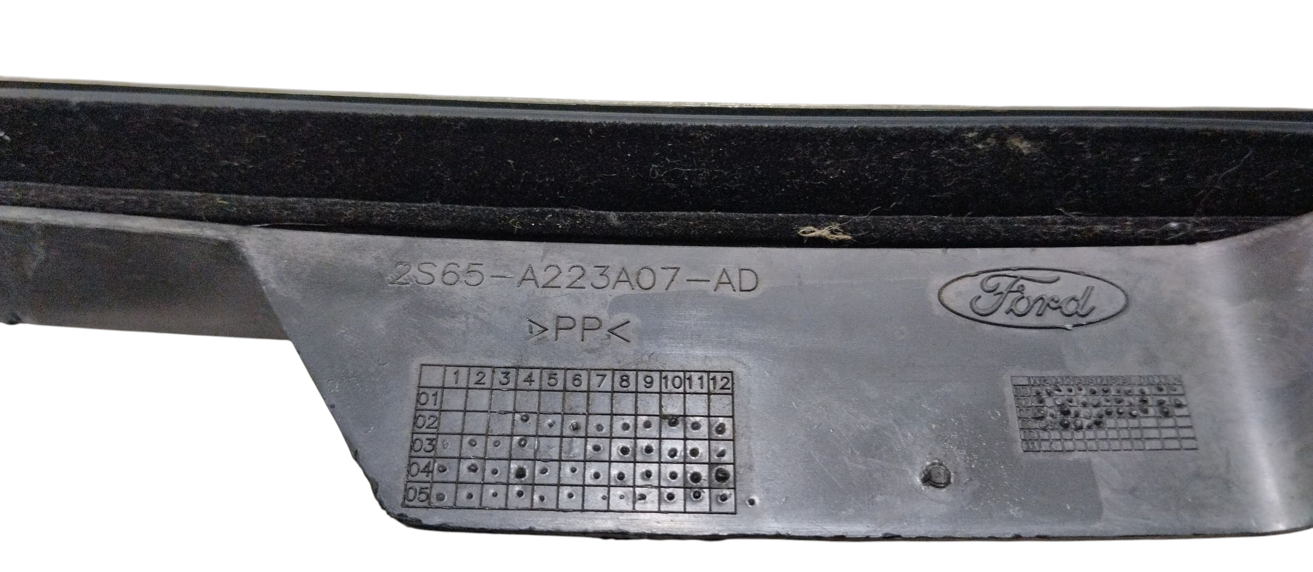 Guia vidro dianteiro esquerdo Ford Focus 2003 a 2009 2