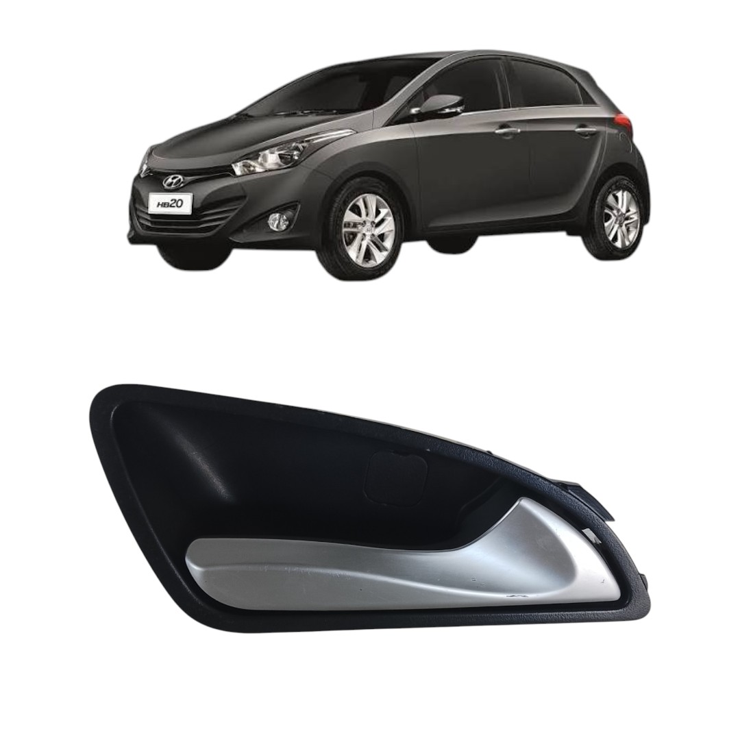 maçaneta Interna traseiro direito Hyundai HB20 2012 2019